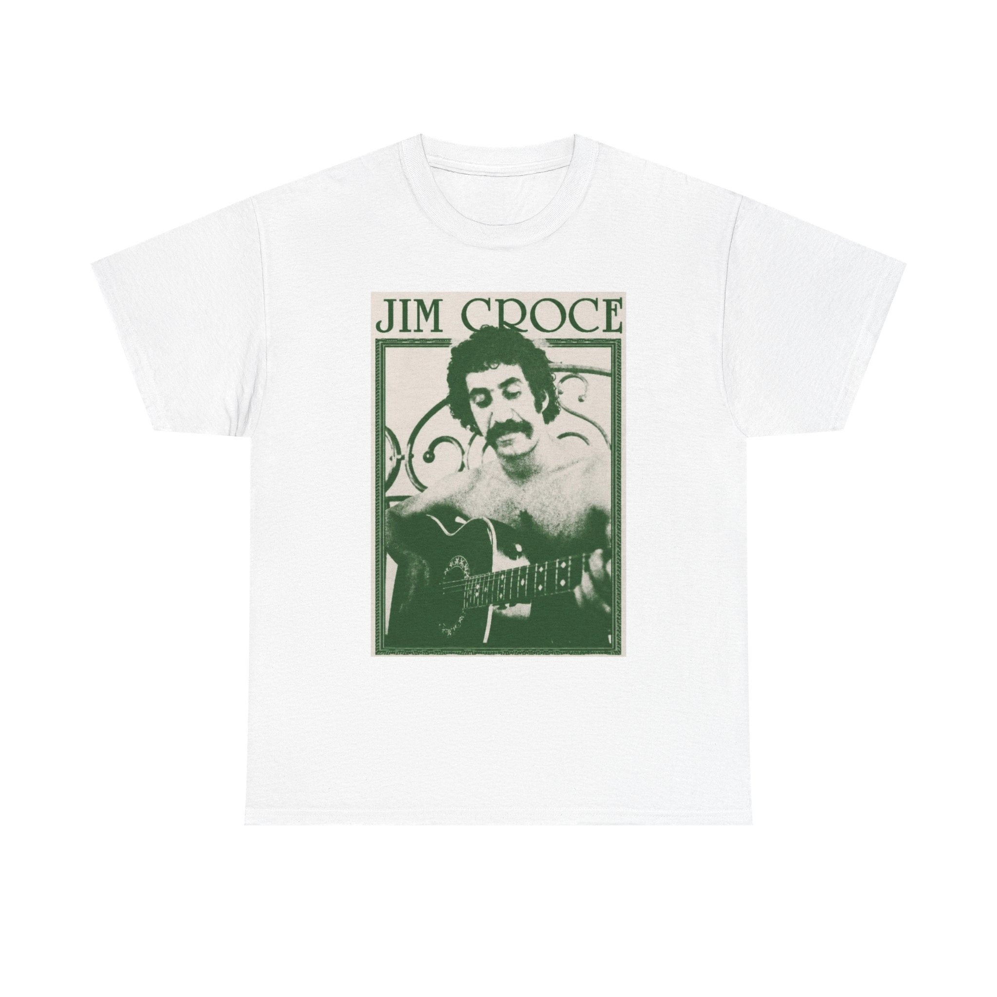 Jim Croce Guitar Music Tee | Retro Music T-Shirt