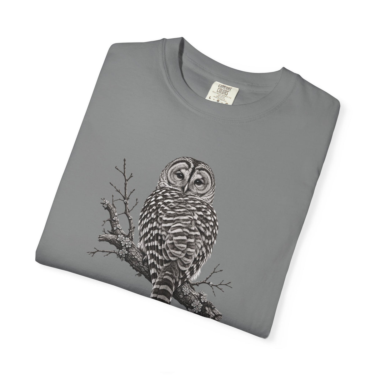 Barred Owl Vintage Bird T-Shirt