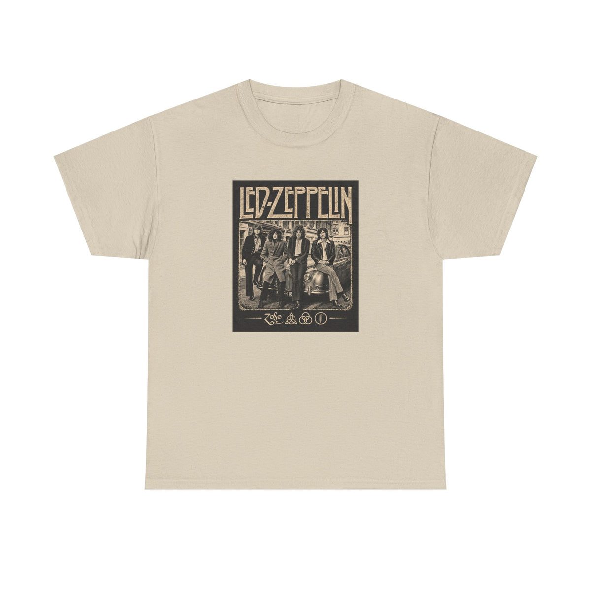 Led Zeppelin band photo T-Shirt | Vintage Rock Tour Tee
