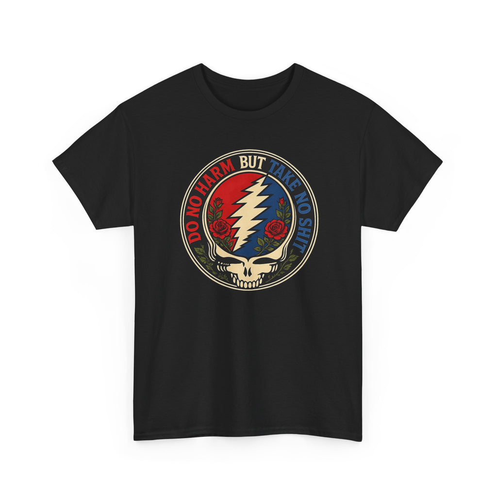Steal Your Face Skull lightning bolt T-Shirt | Psychedelic band skull tee