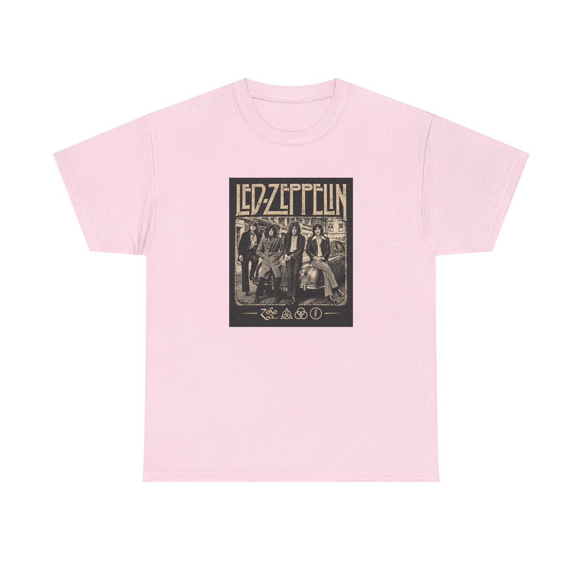 Led Zeppelin band photo T-Shirt | Vintage Rock Tour Tee