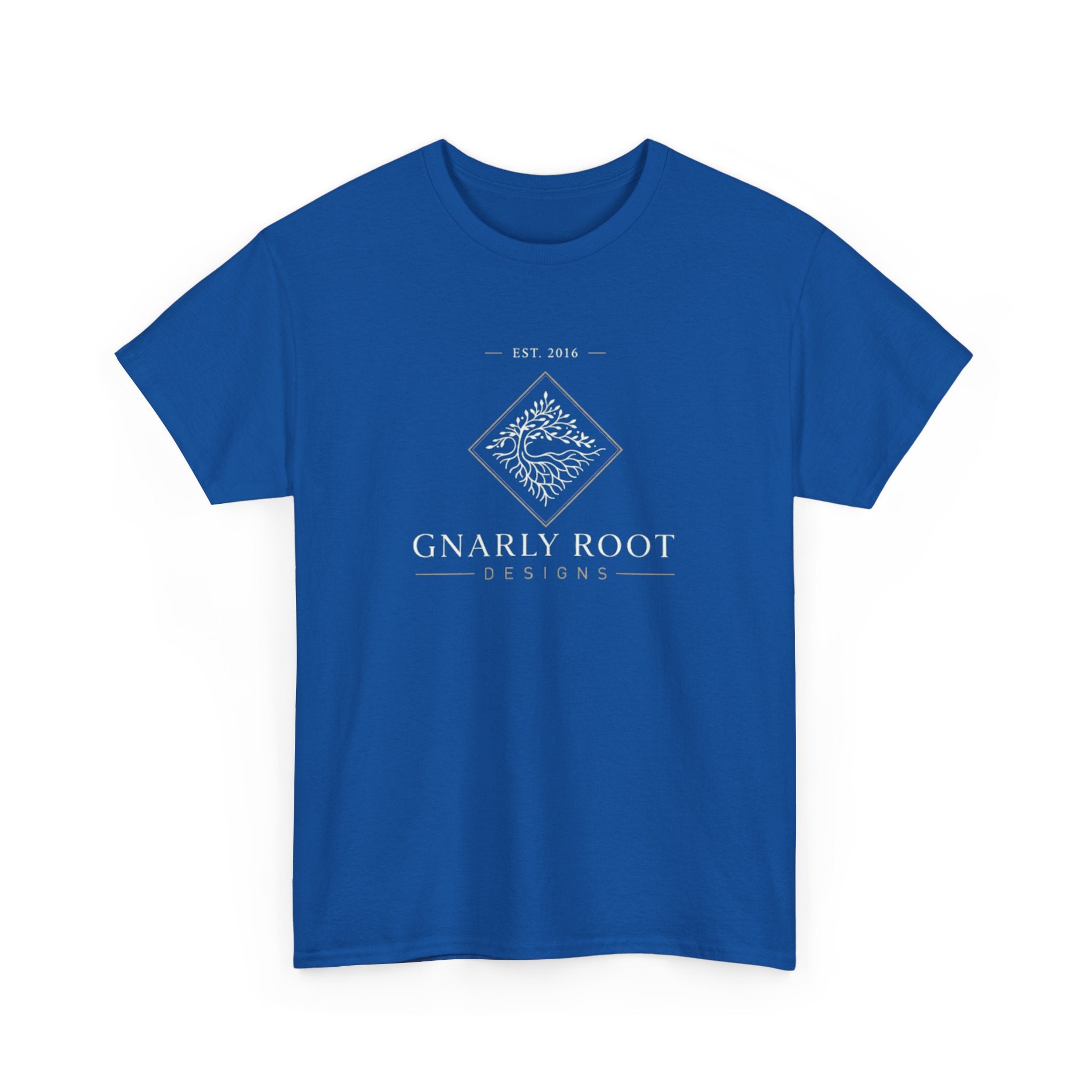 Gnarly Root logo tee | Graphic T-Shirt, botanical root illustration
