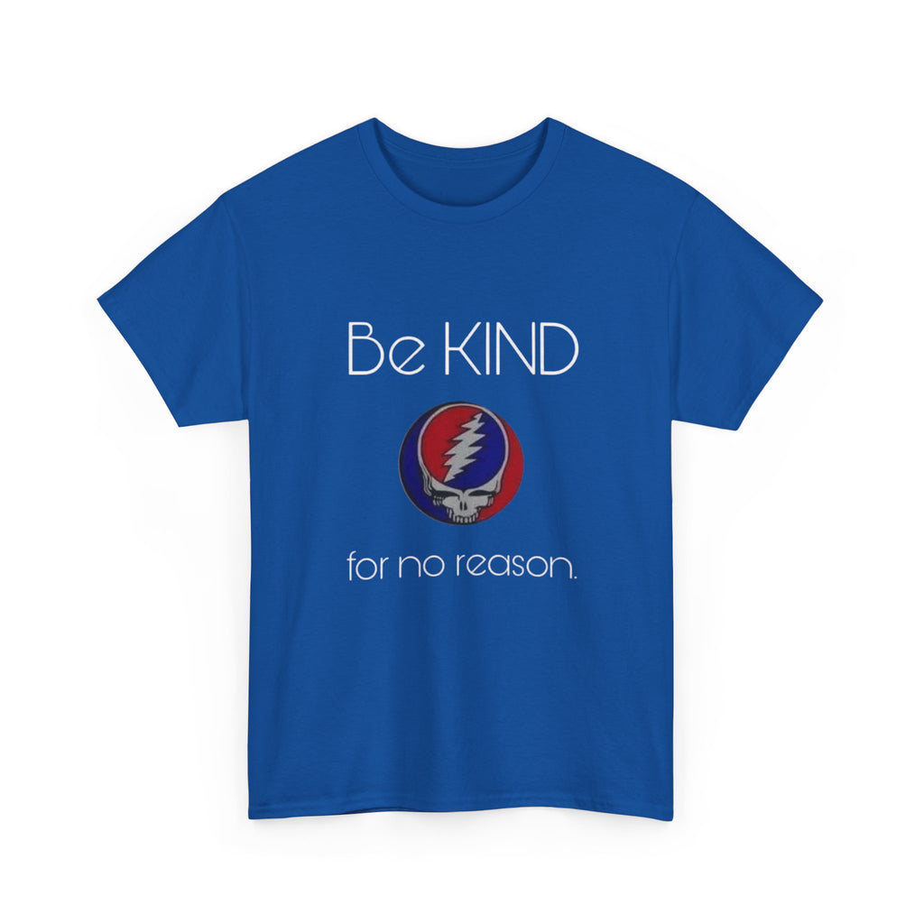 Grateful Dead Be Kind Unisex Heavy Cotton Tee, Steal Your Face Tshirt, Music Fan Gift, Vintage Band Shirt, Hippie Festival Outfit