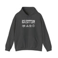 Led Zeppelin Logo Hoodie — Rock Band Symbols Pullover