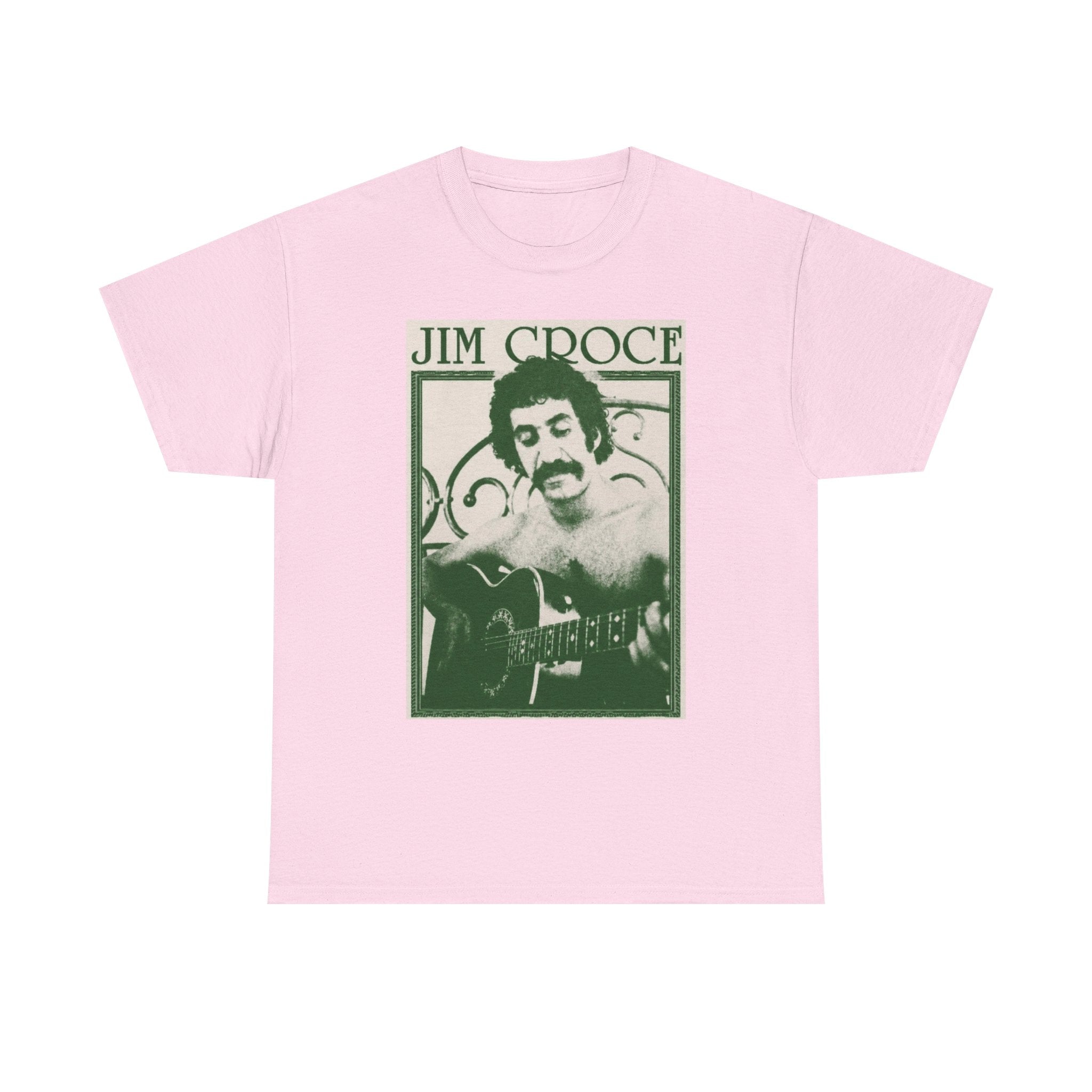 Jim Croce Guitar Music Tee | Retro Music T-Shirt