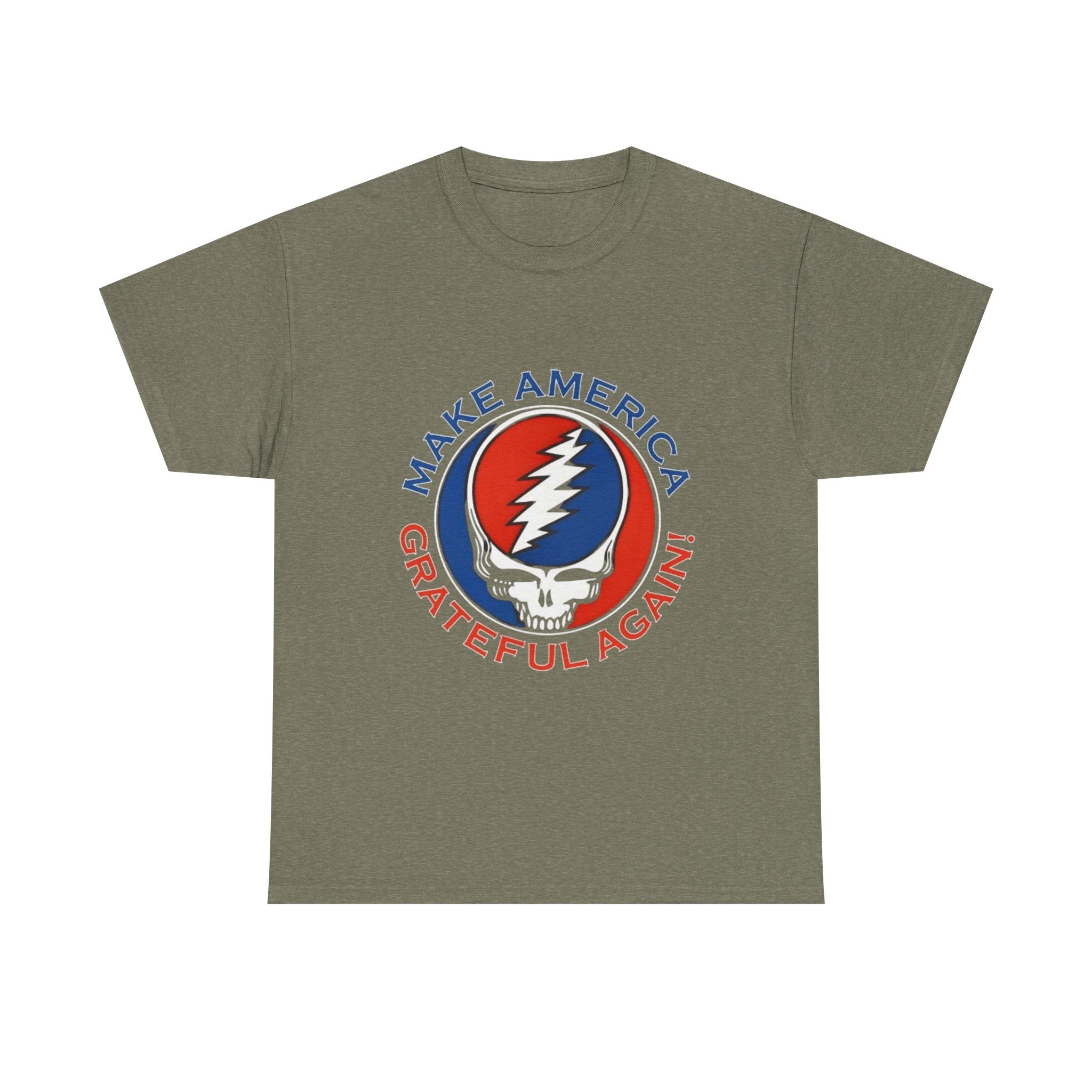 Grateful Dead Inspired Tee - Make America Grateful Again, Vintage Band T-Shirt, Unisex Graphic Tee, Festival Apparel, Music Lover Gift
