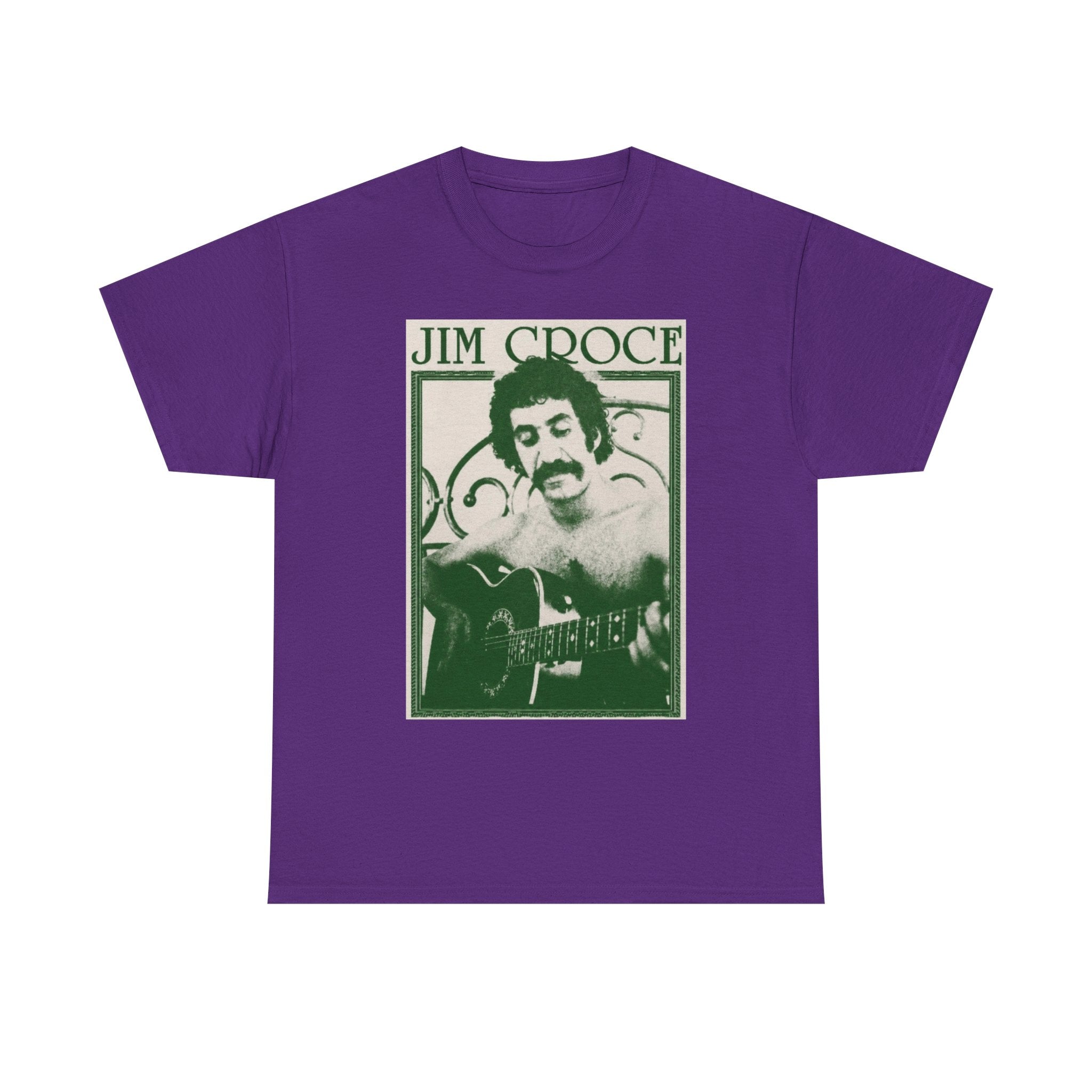 Jim Croce Guitar Music Tee | Retro Music T-Shirt