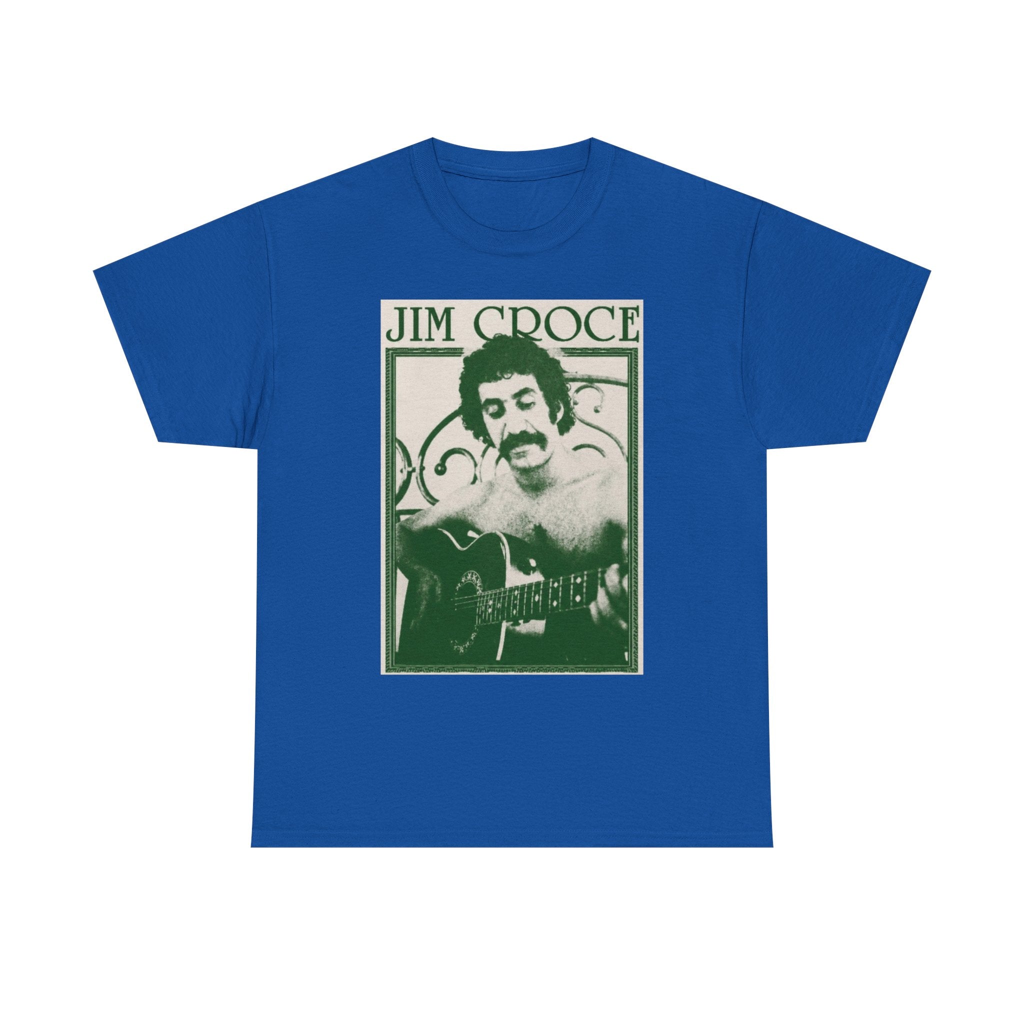 Jim Croce Guitar Music Tee | Retro Music T-Shirt