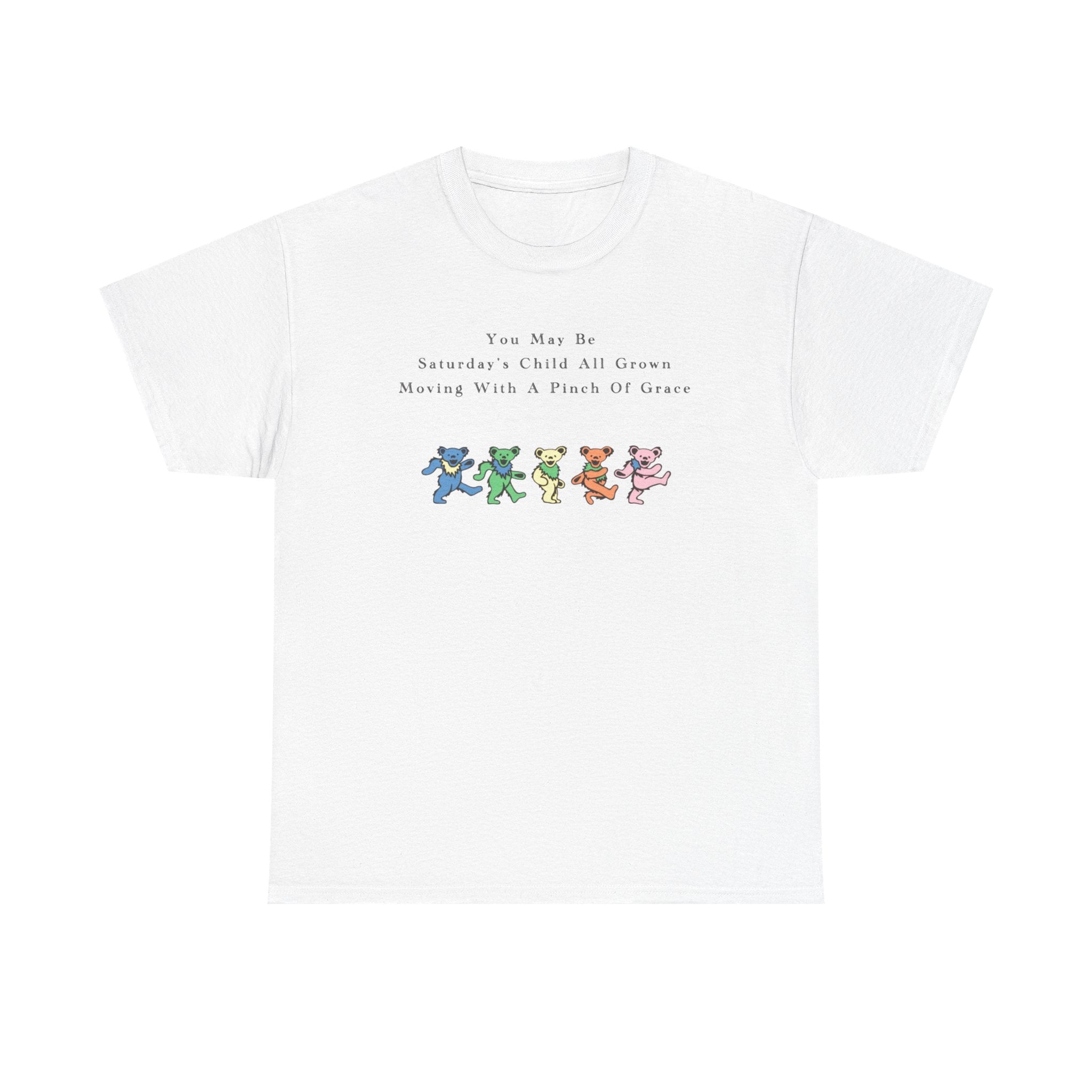 Dancing Bears With Lyrics Tee | Grateful Dead inspired band shirt
