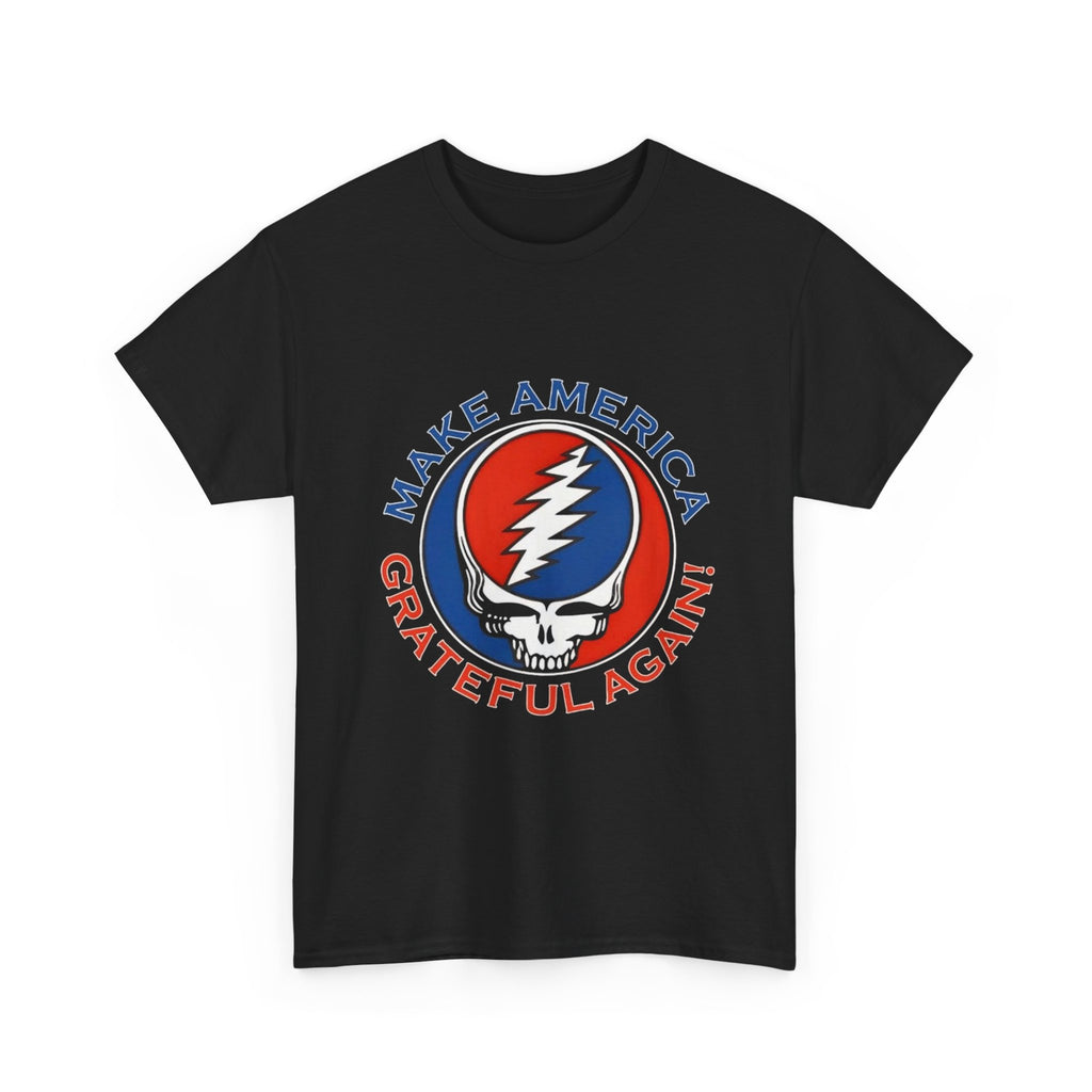 Grateful Dead Inspired Tee - Make America Grateful Again, Vintage Band T-Shirt, Unisex Graphic Tee, Festival Apparel, Music Lover Gift
