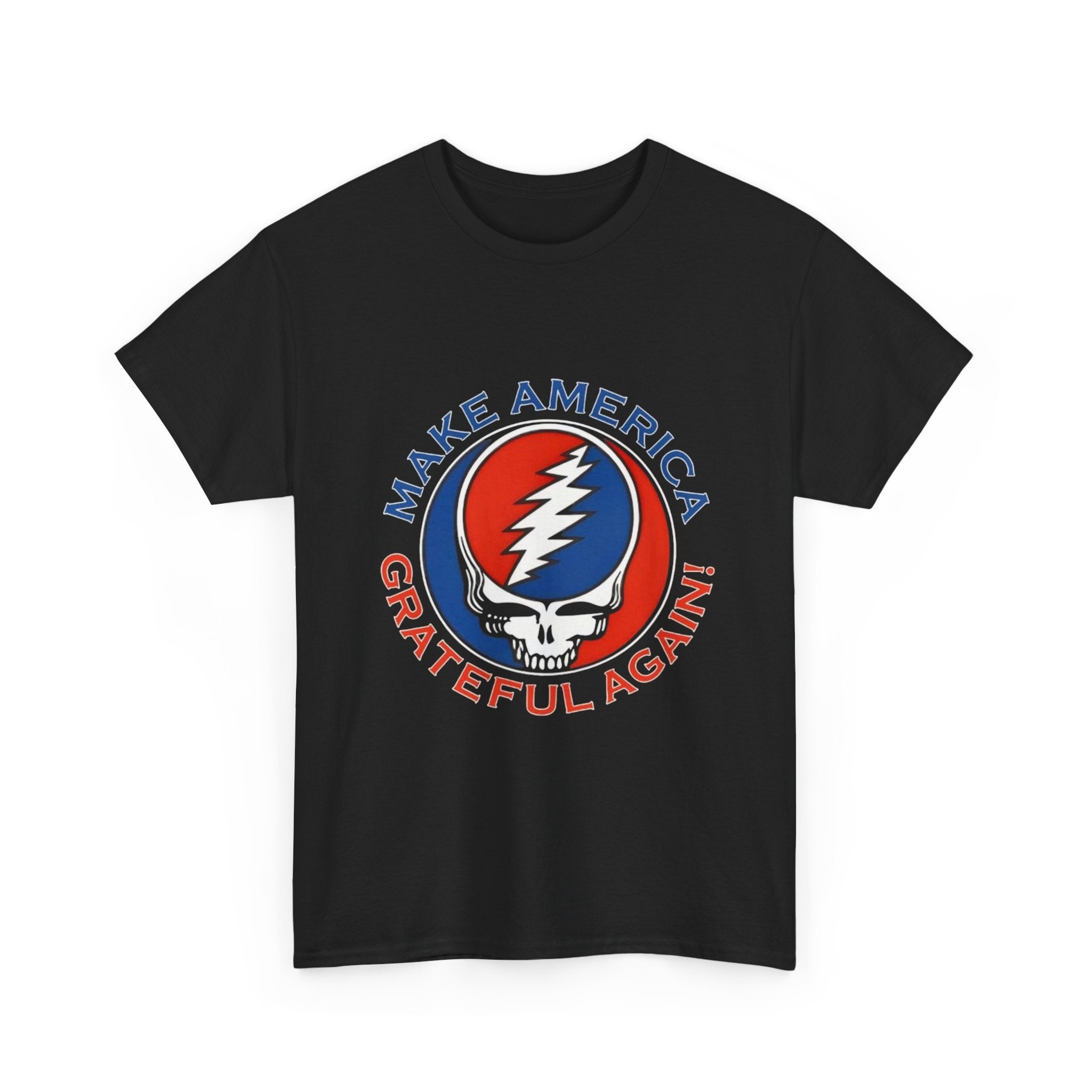 Grateful Dead Inspired Tee - Make America Grateful Again, Vintage Band T-Shirt, Unisex Graphic Tee, Festival Apparel, Music Lover Gift