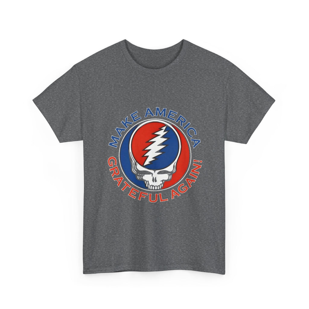 Grateful Dead Inspired Tee - Make America Grateful Again, Vintage Band T-Shirt, Unisex Graphic Tee, Festival Apparel, Music Lover Gift