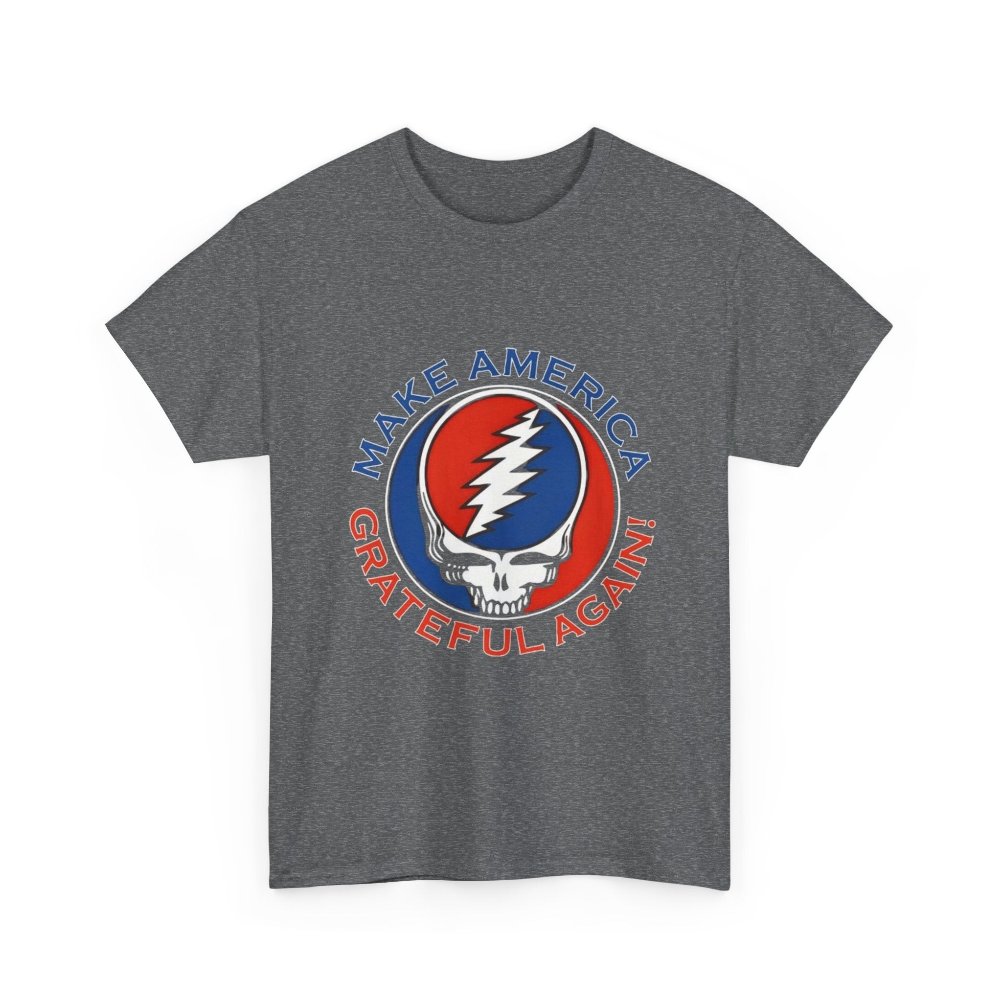 Grateful Dead Inspired Tee - Make America Grateful Again, Vintage Band T-Shirt, Unisex Graphic Tee, Festival Apparel, Music Lover Gift