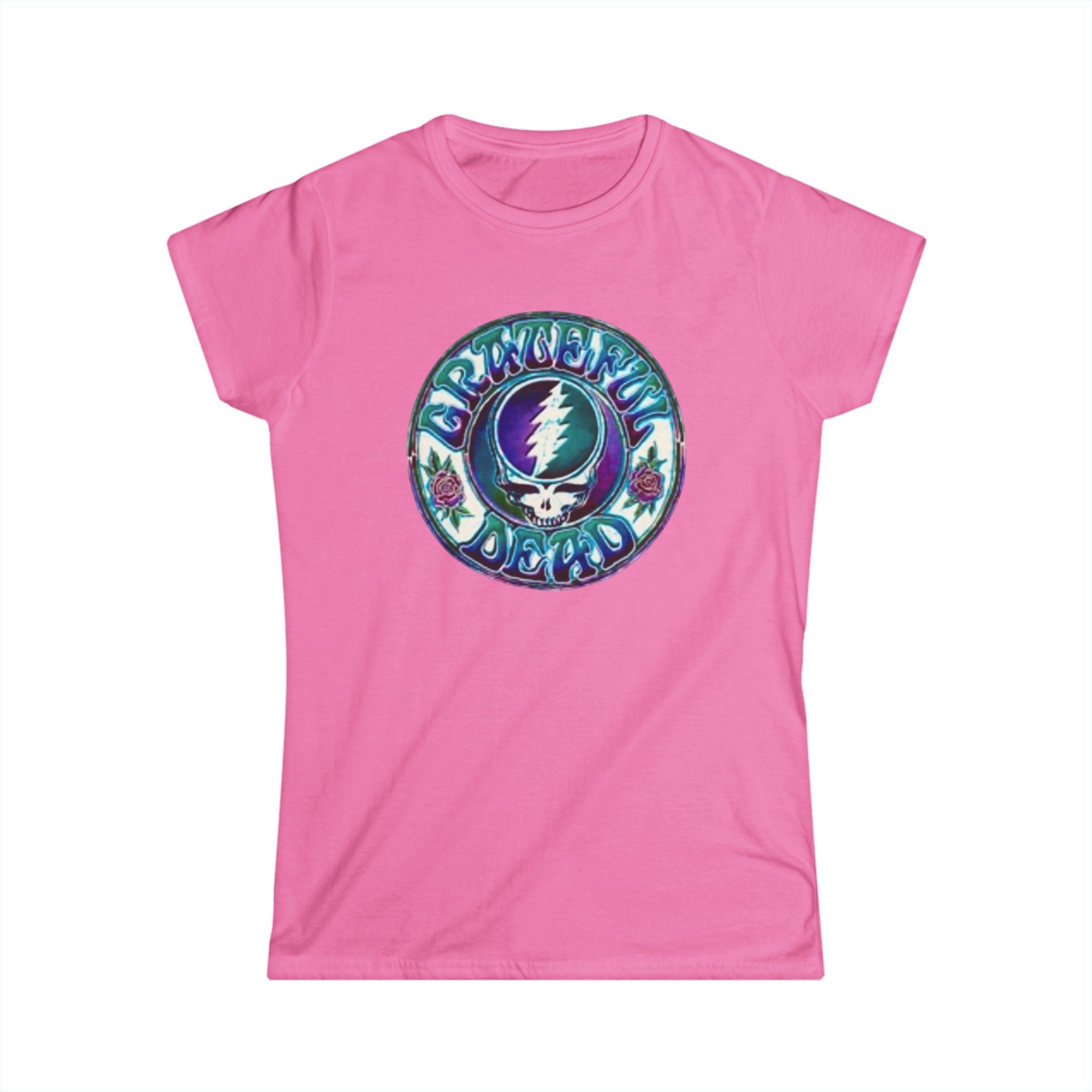 Grateful Dead Steal Your Face Skull tee | Women's T-Shirt, Psychedelic Tour Logo