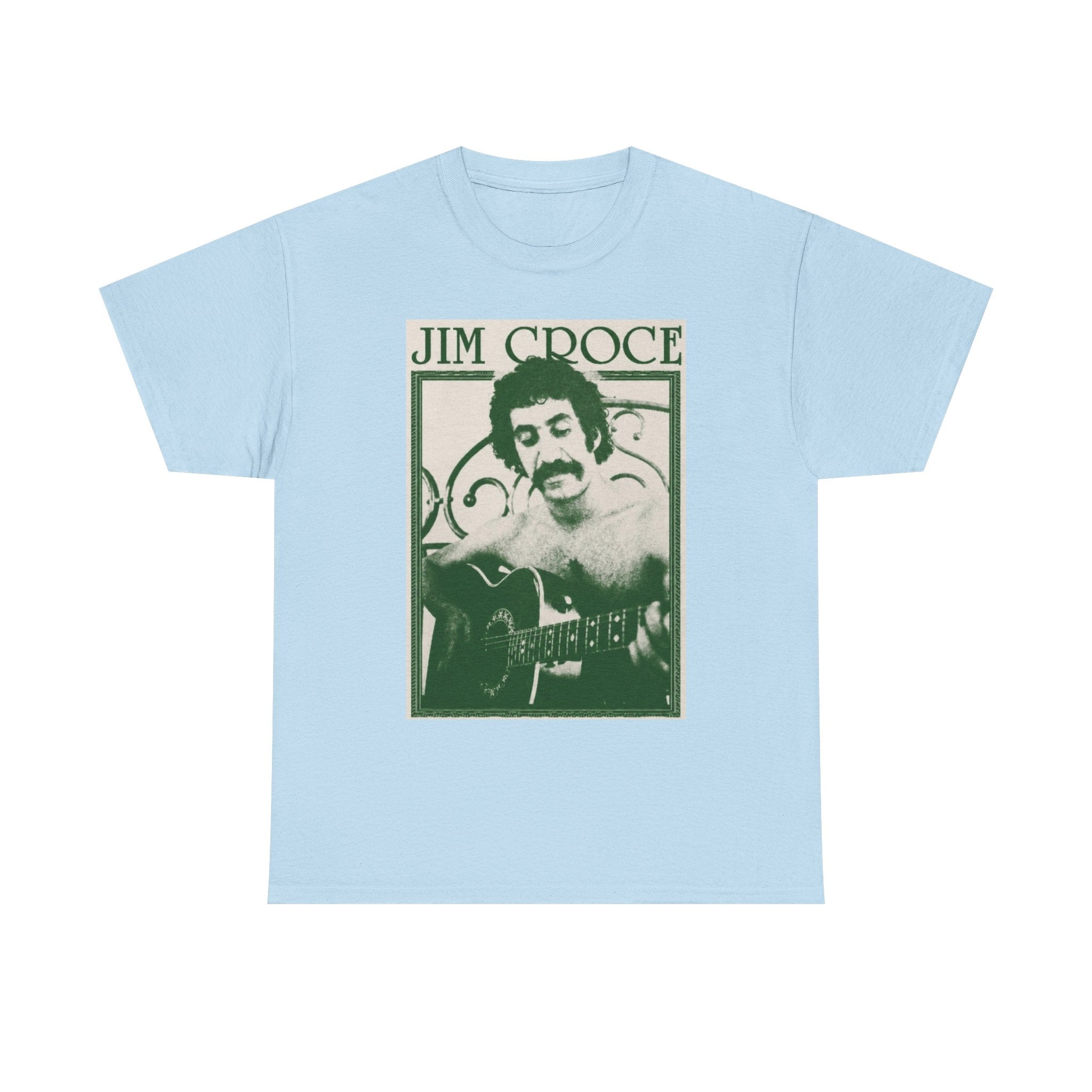 Jim Croce Guitar Music Tee | Retro Music T-Shirt