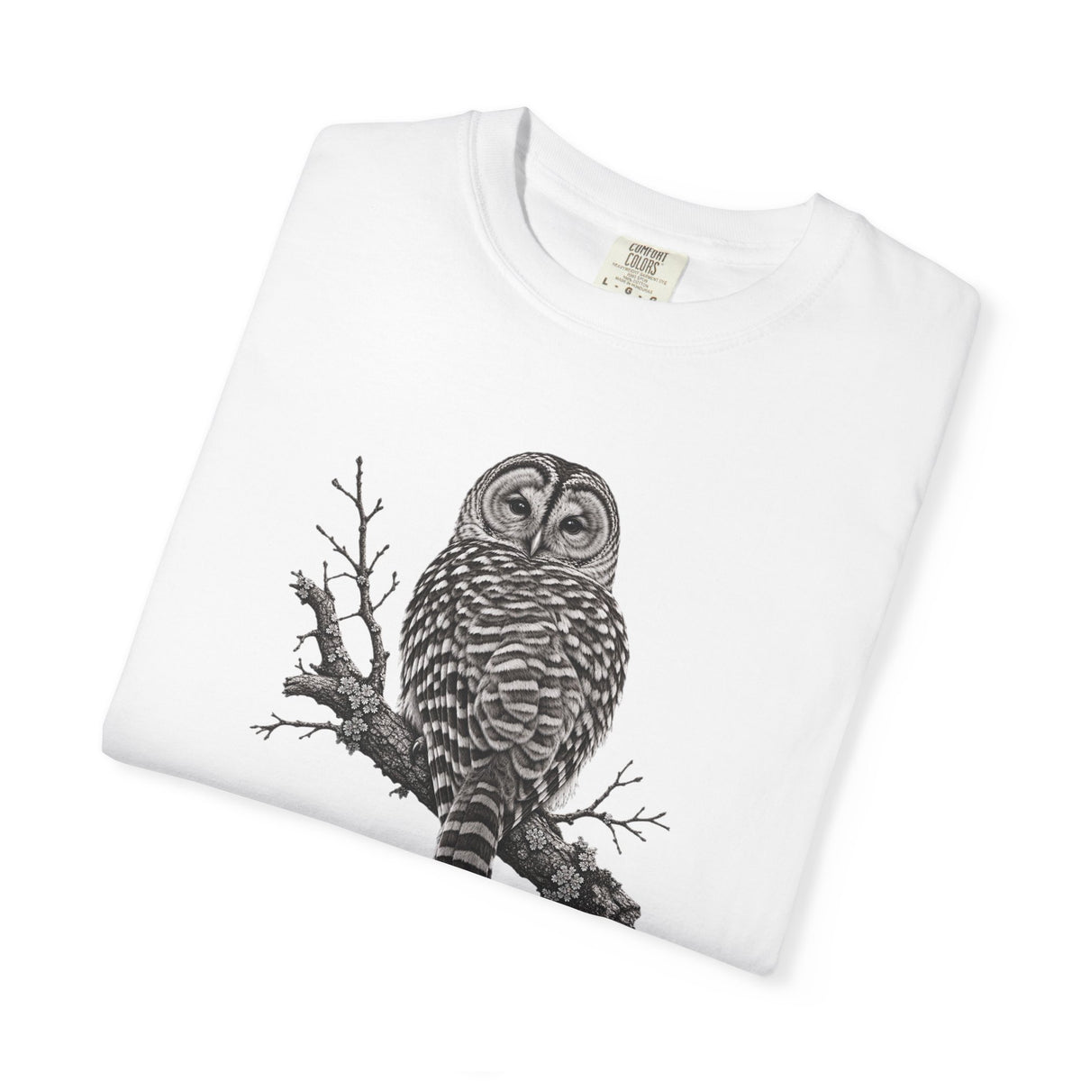 Barred Owl Vintage Bird T-Shirt