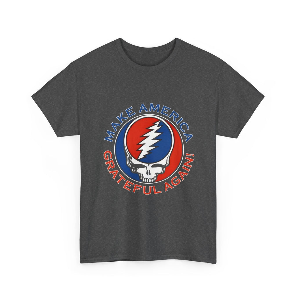 Grateful Dead Inspired Tee - Make America Grateful Again, Vintage Band T-Shirt, Unisex Graphic Tee, Festival Apparel, Music Lover Gift