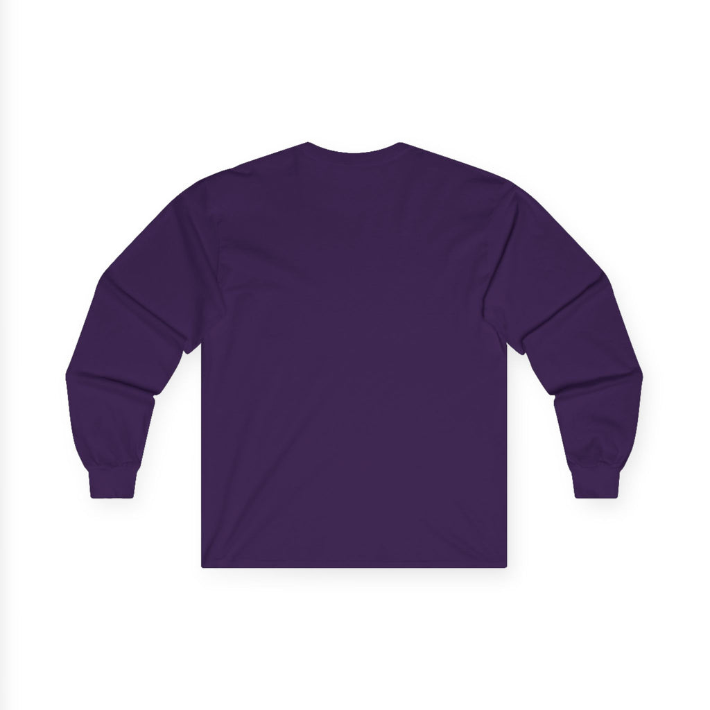 Maine Grateful Dead Bear Long Sleeve Tee — Retro Dancing Bear on Yellow State Silhouette