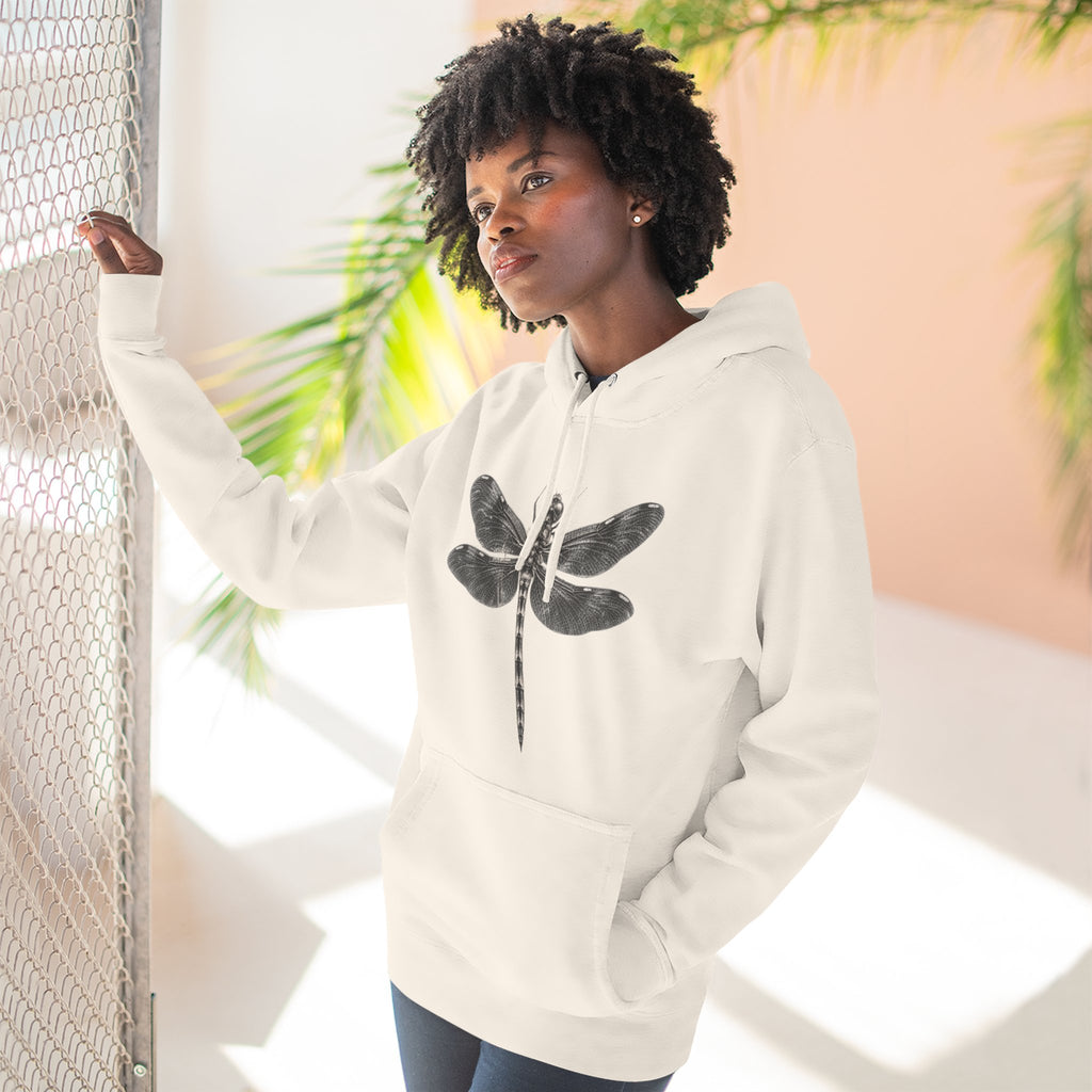 Dragonfly Graphic Fleece Hoodie