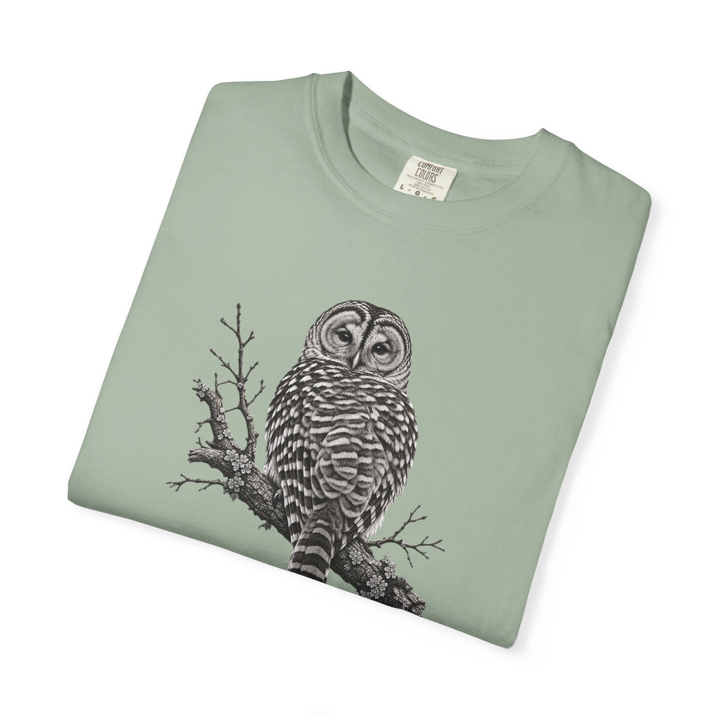 Barred Owl Vintage Bird T-Shirt