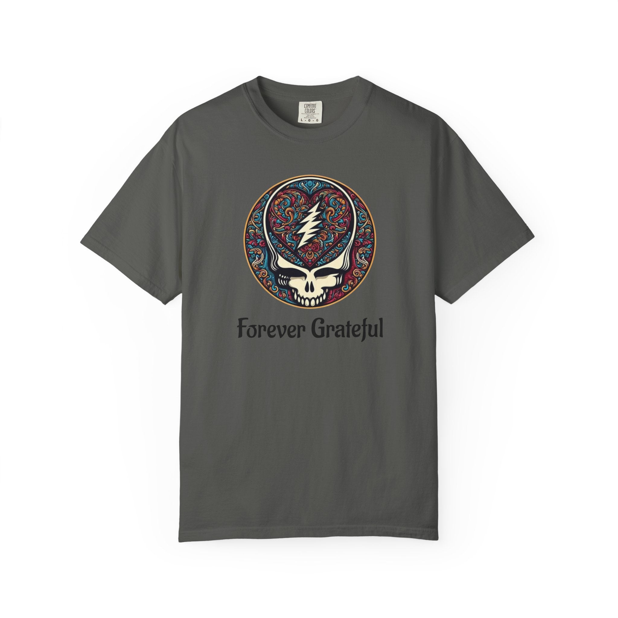 Forever Grateful Steal Your Face T-Shirt | Grateful Dead band tee