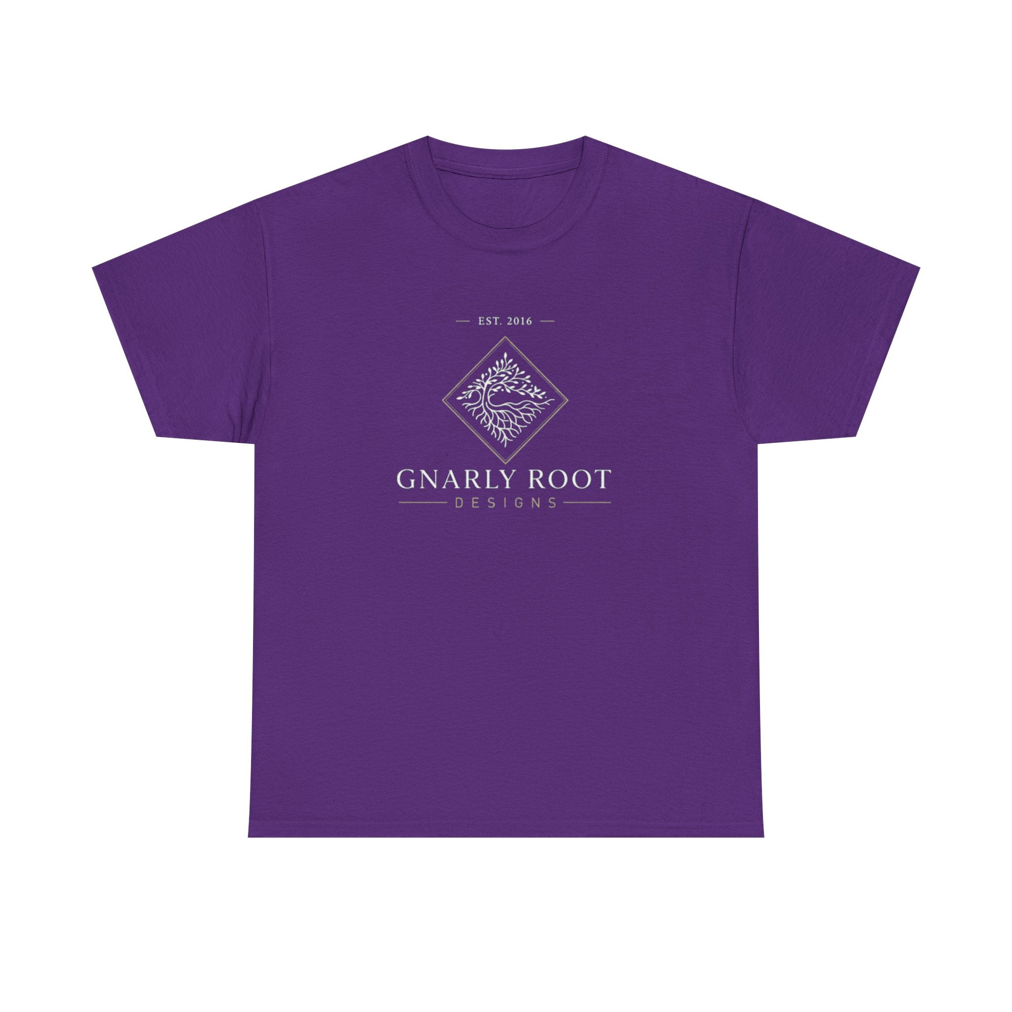 Gnarly Root logo tee | Graphic T-Shirt, botanical root illustration