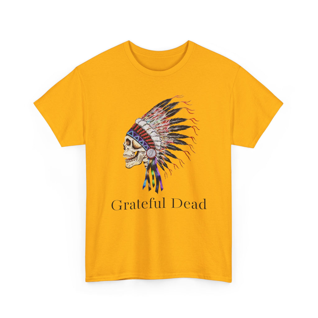 Grateful Dead Skull with Native Headdress T-Shirt | Band Tee