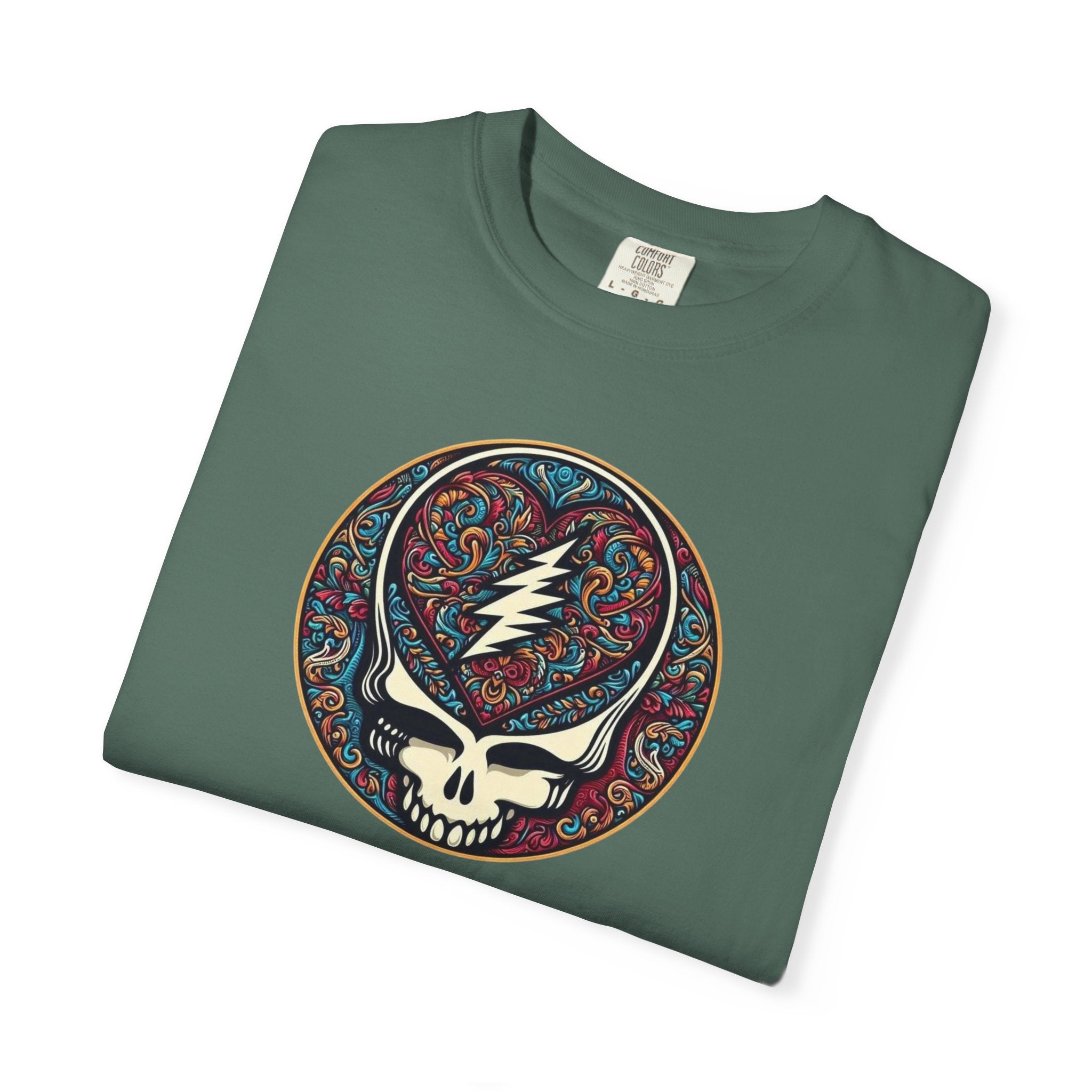 Forever Grateful Steal Your Face T-Shirt | Grateful Dead band tee