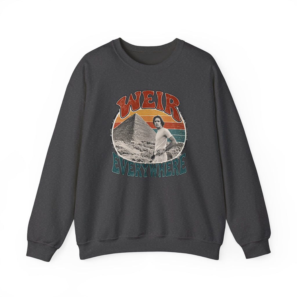 Weir Everywhere vintage pyramid Bobby graphic sweatshirt