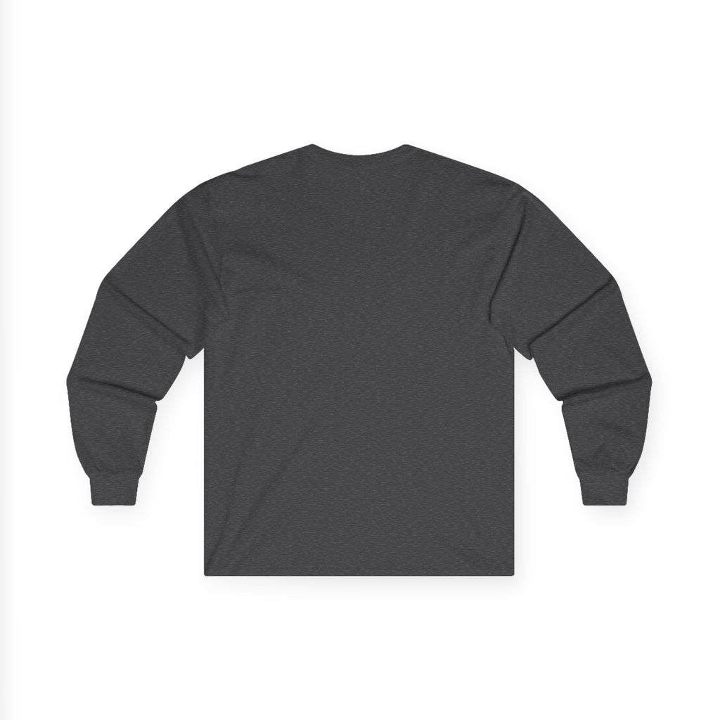 Maine Grateful Dead Bear Long Sleeve Tee — Retro Dancing Bear on Yellow State Silhouette