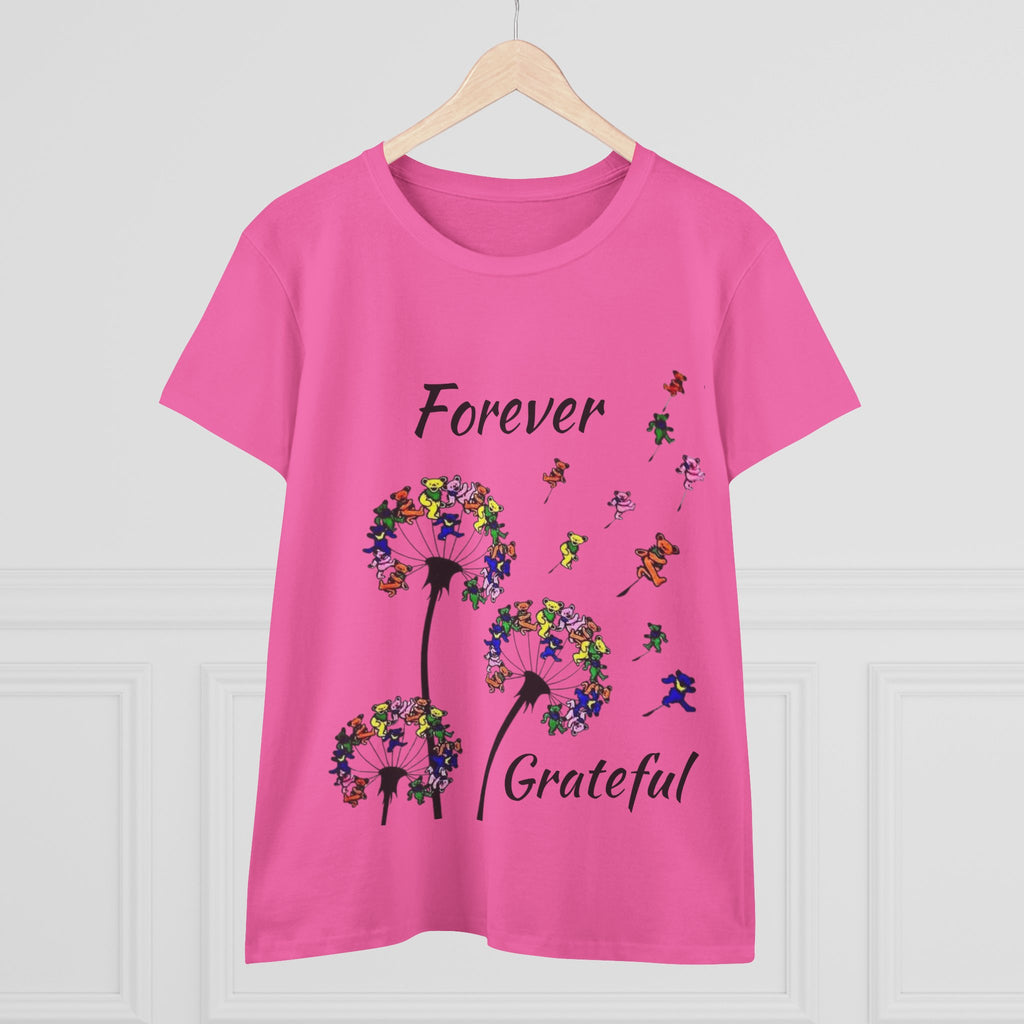 Forever Grateful Dandelion Tee | Grateful Dead Dancing Bears T-Shirt
