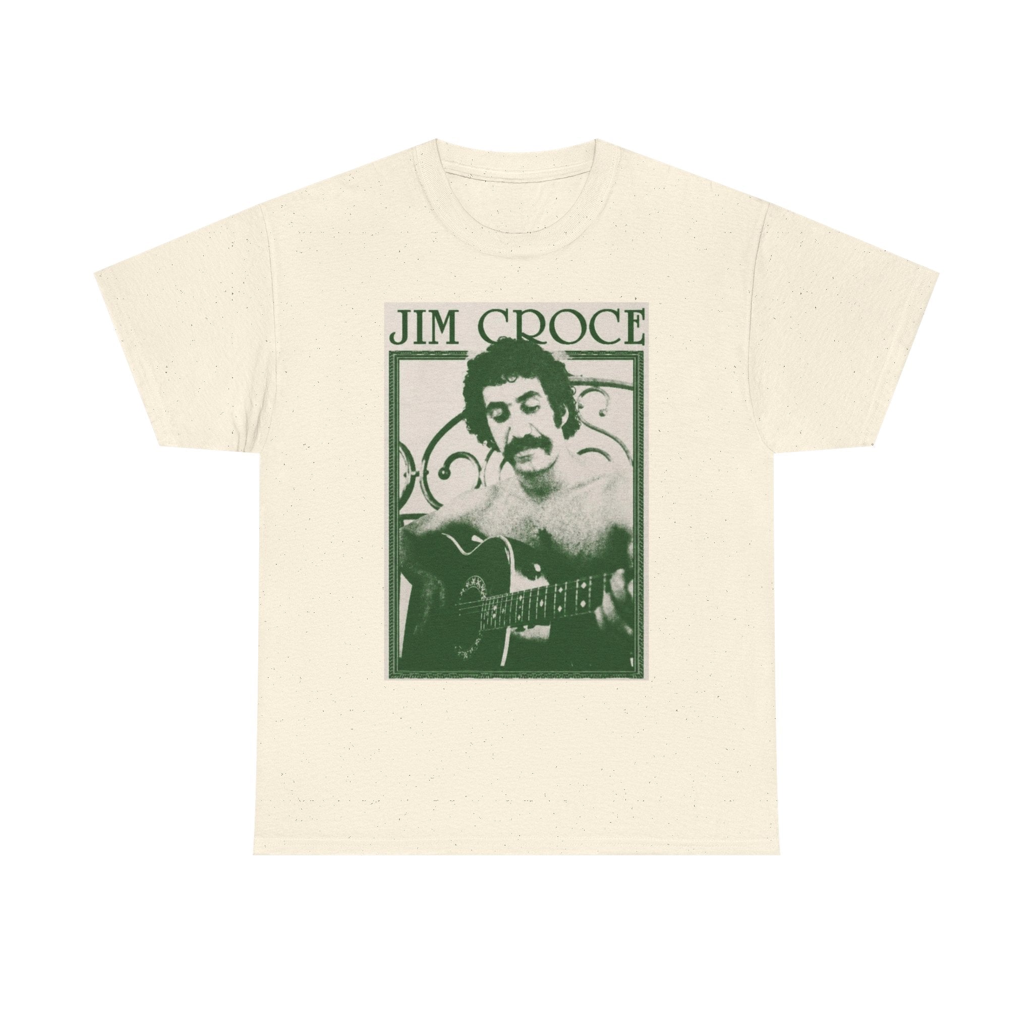 Jim Croce Guitar Music Tee | Retro Music T-Shirt