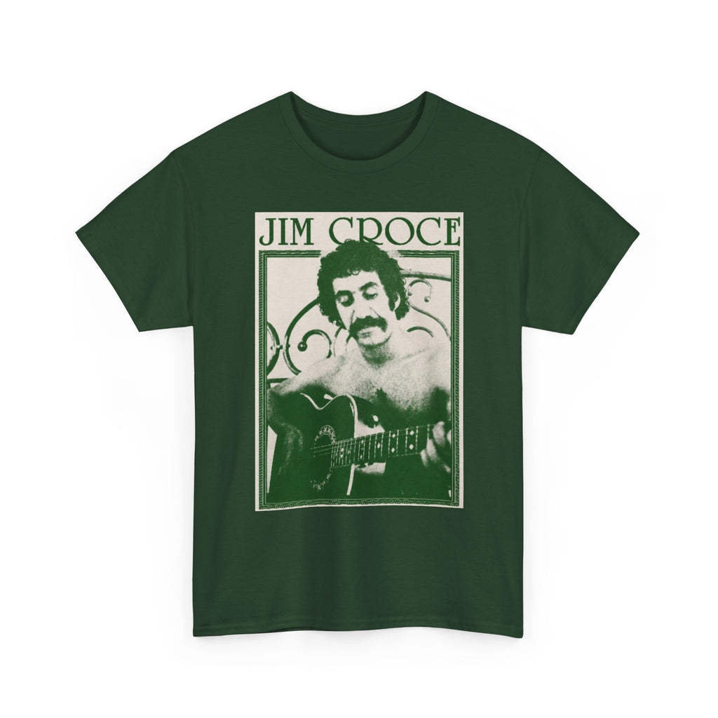 Jim Croce Guitar Music Tee | Retro Music T-Shirt