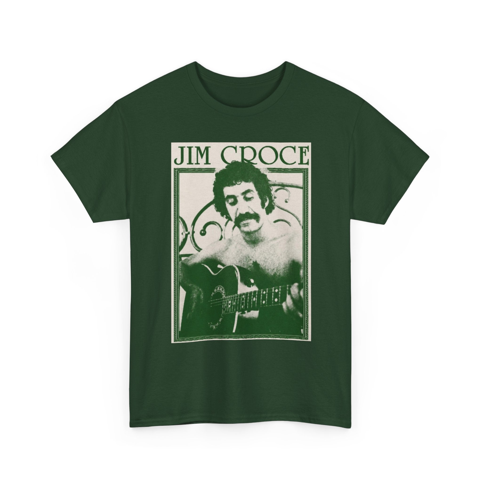Jim Croce Guitar Music Tee | Retro Music T-Shirt