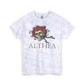 Althea Skull with Rose Crown Tee | Tie Dye Cotton Grateful Dead Shirt