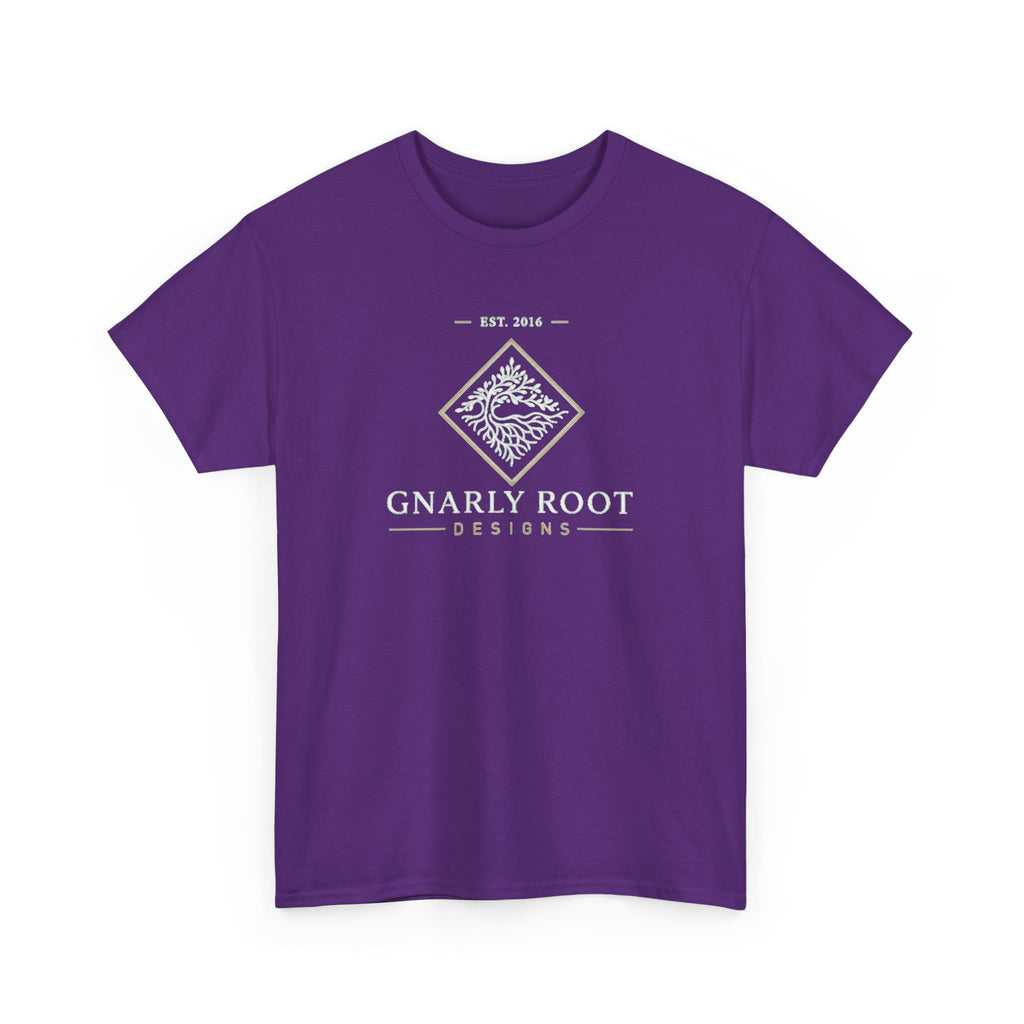 Gnarly Root logo tee | Graphic T-Shirt, botanical root illustration