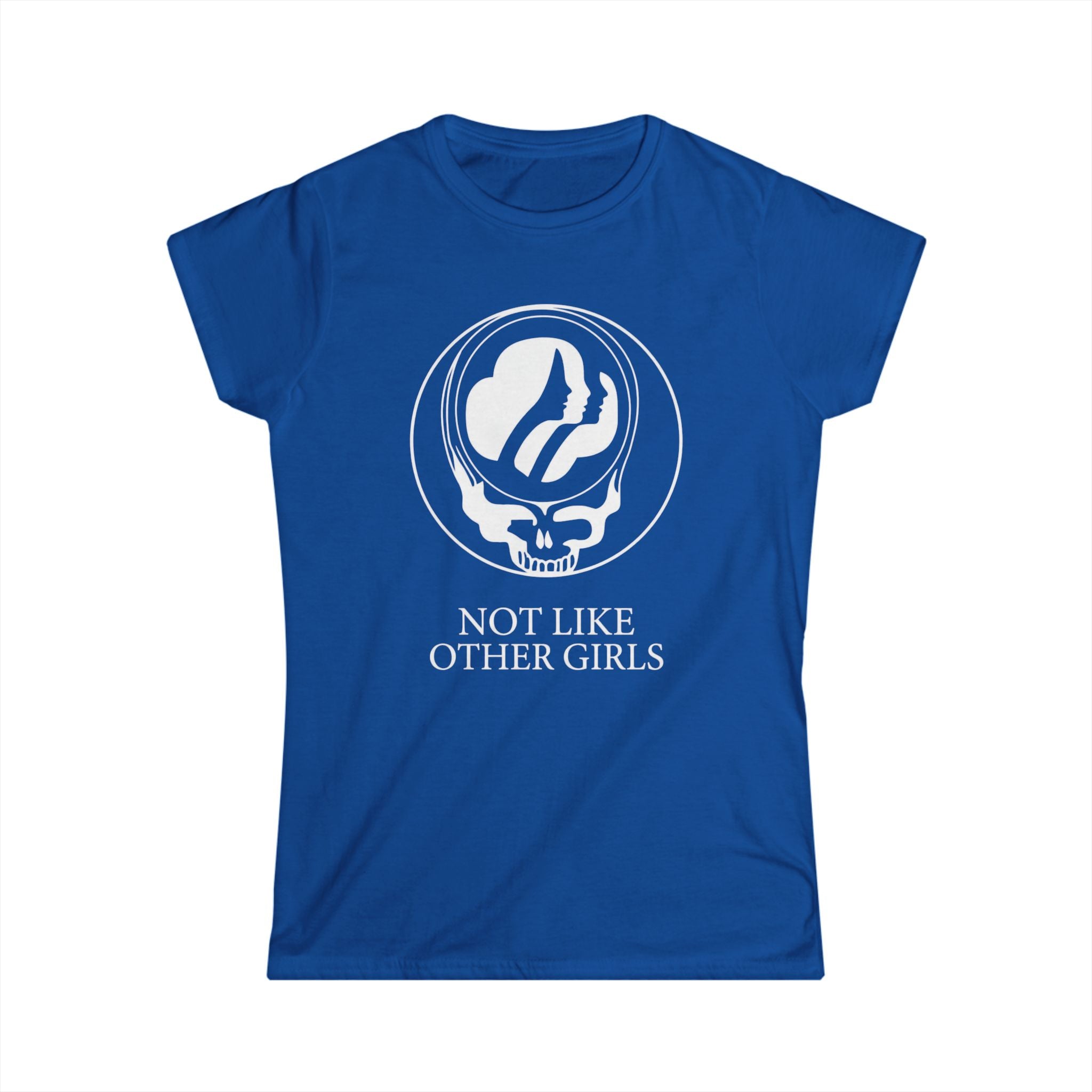Not Like Other Girls Skull Tee | Feminine Grateful Dead Inspired Shirt