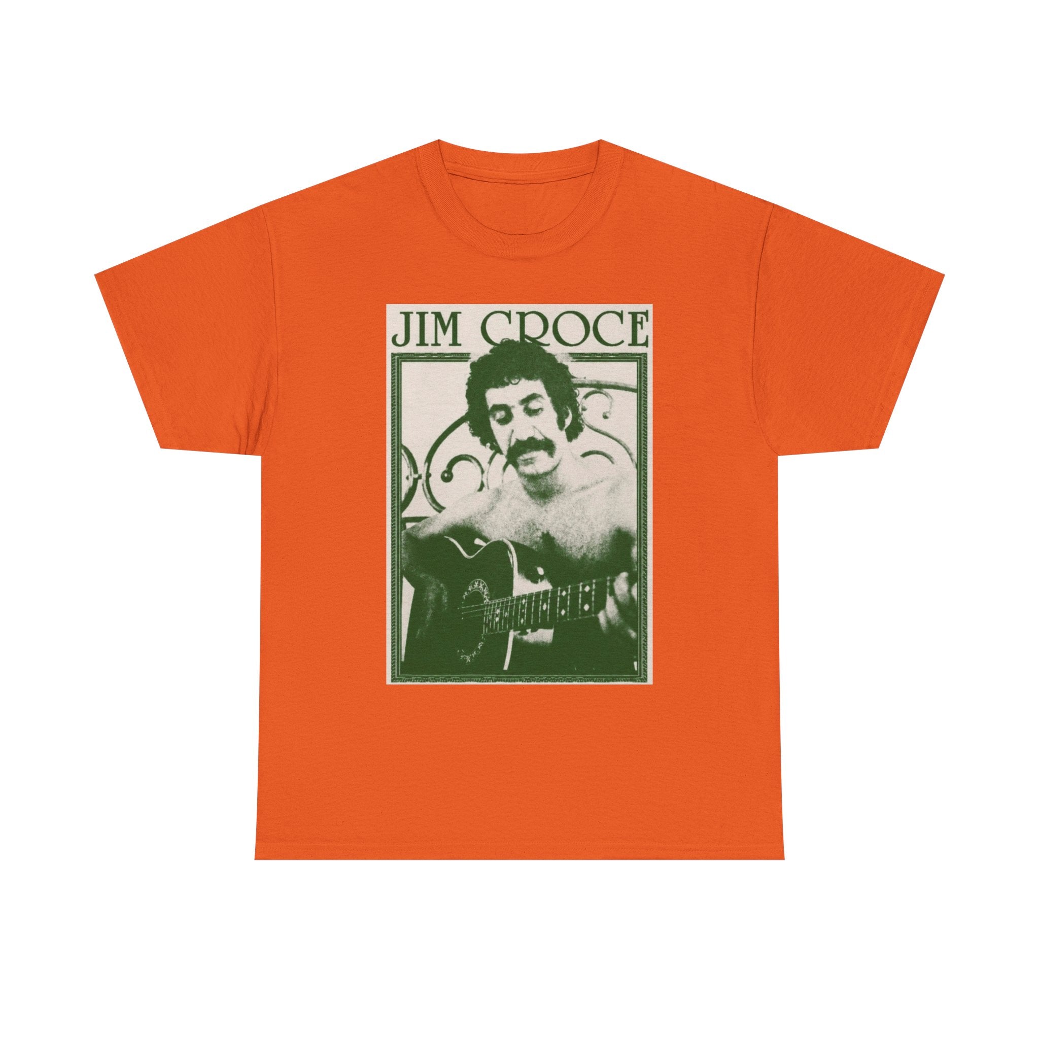 Jim Croce Guitar Music Tee | Retro Music T-Shirt