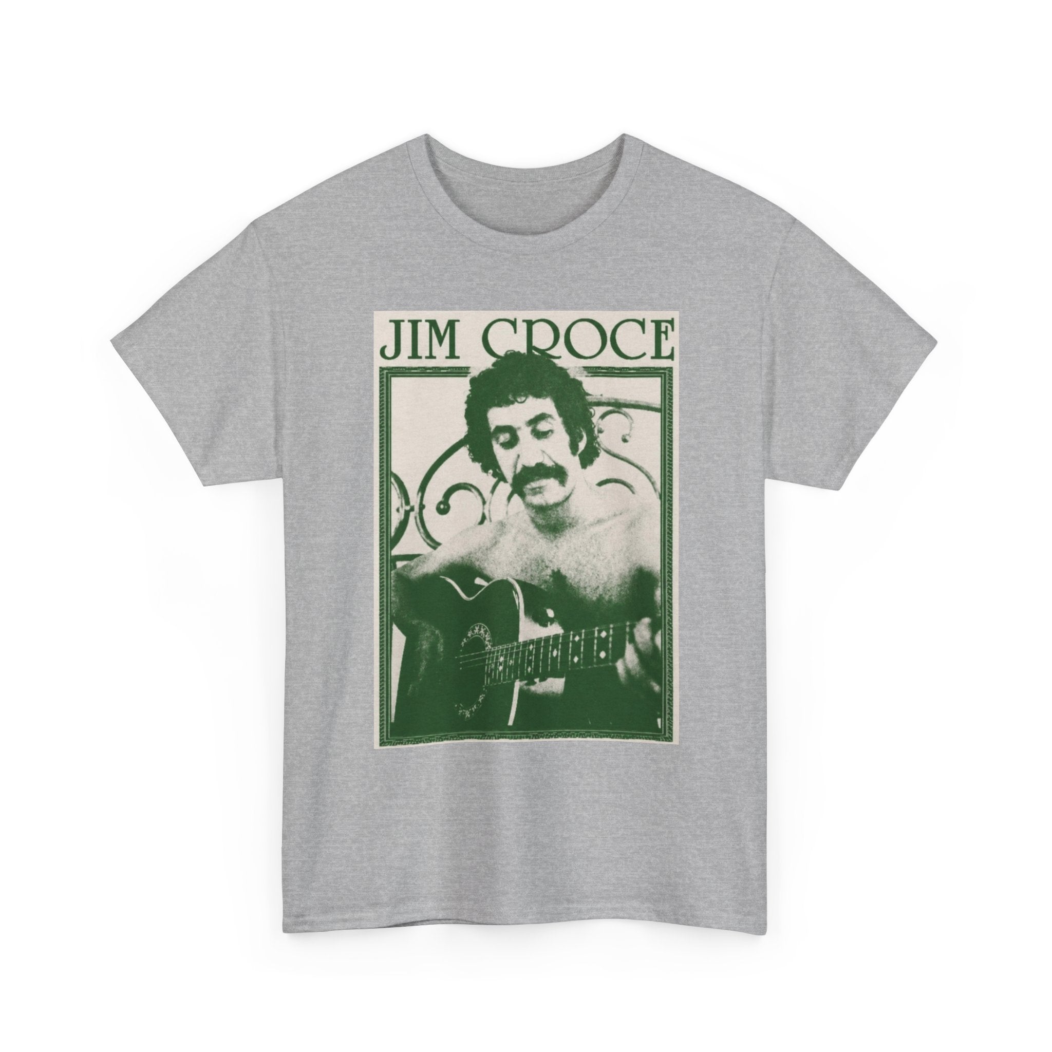 Jim Croce Guitar Music Tee | Retro Music T-Shirt