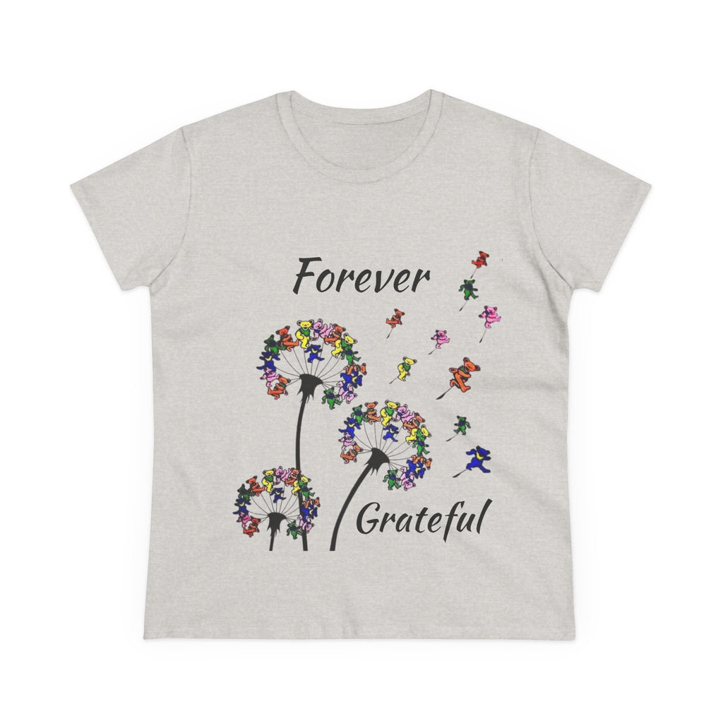 Forever Grateful Dandelion Tee | Grateful Dead Dancing Bears T-Shirt