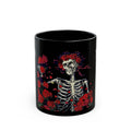 Grateful Dead Skull & Roses Mug | Black Dead Coffee Cup