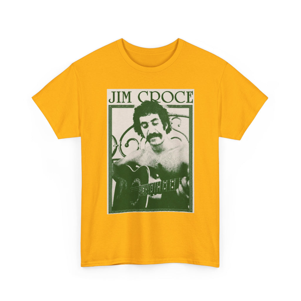 Jim Croce Guitar Music Tee | Retro Music T-Shirt