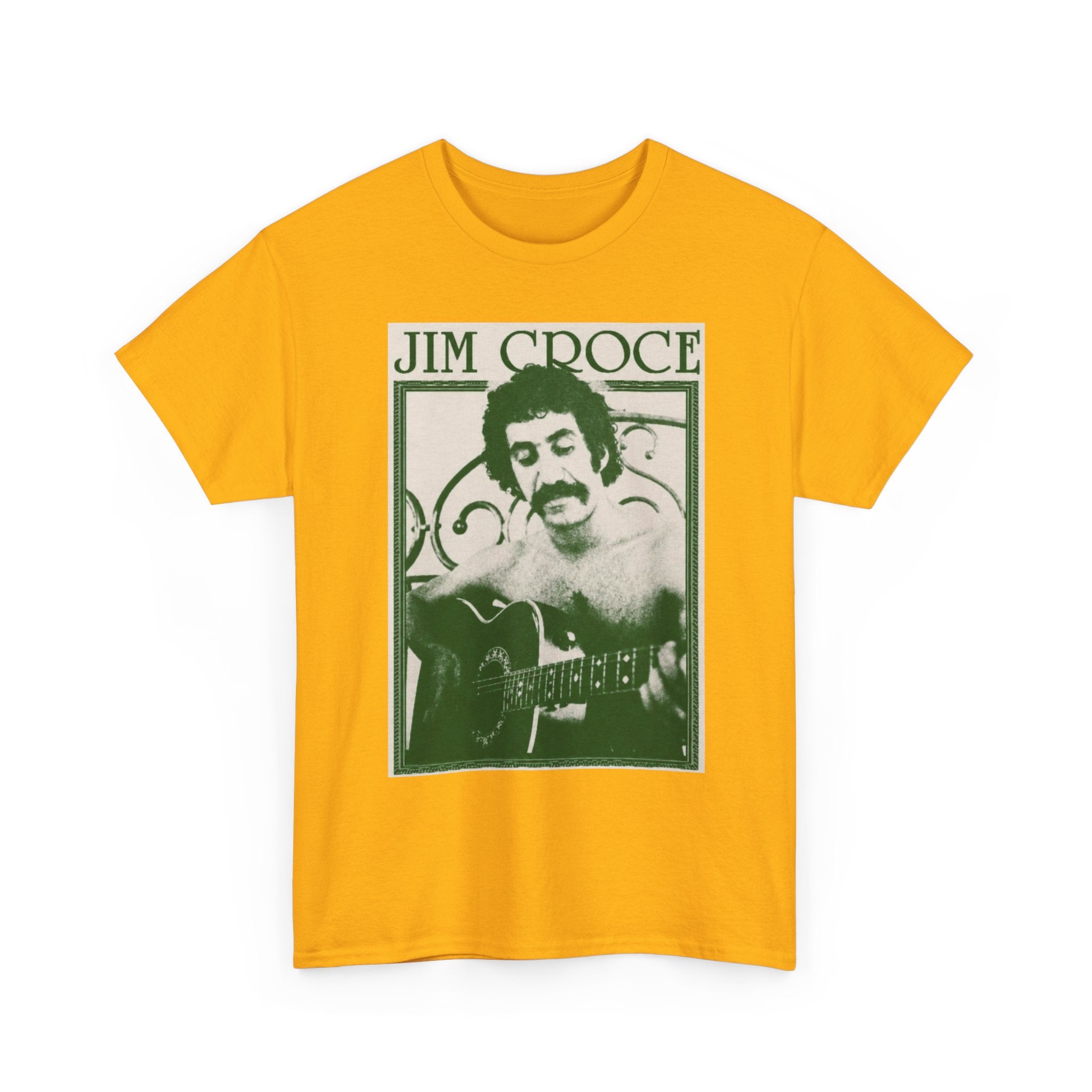 Jim Croce Guitar Music Tee | Retro Music T-Shirt