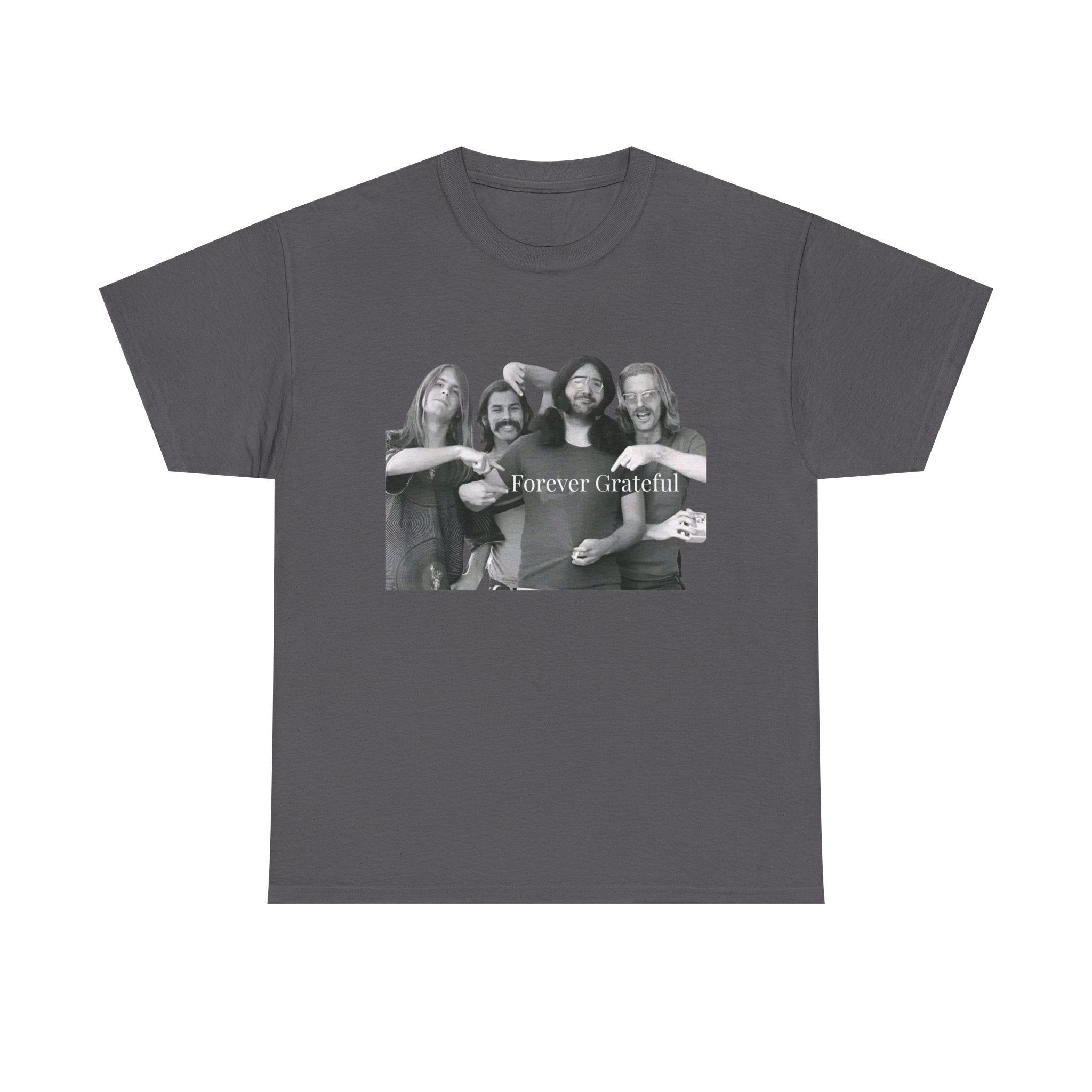 Forever Grateful band photo T-Shirt | Vintage Grateful Dead tee
