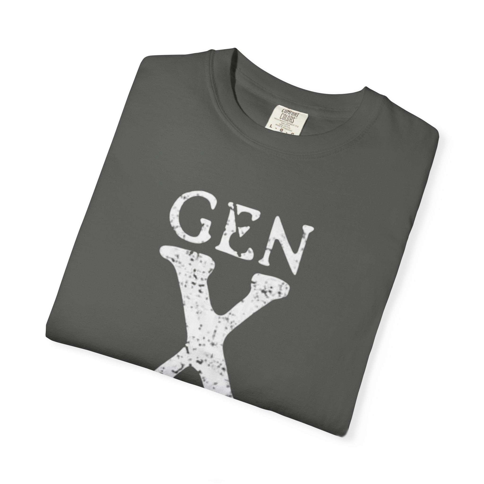 GEN X faded logo T-shirt | Vintage GenX graphic tee
