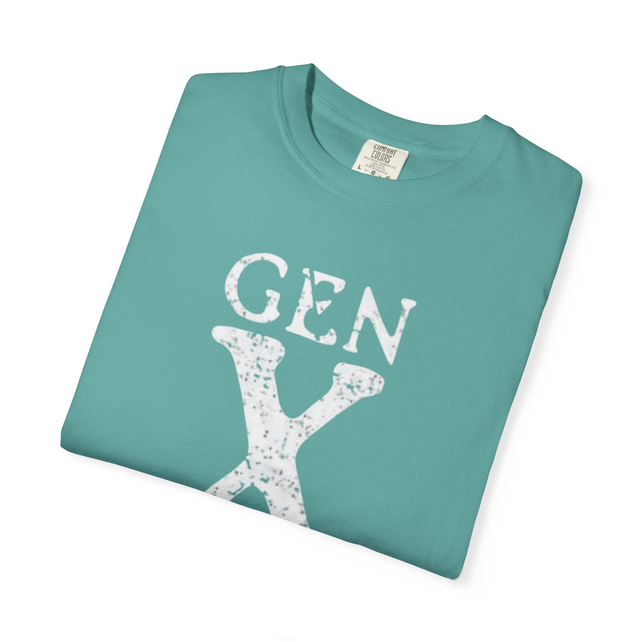 GEN X faded logo T-shirt | Vintage GenX graphic tee