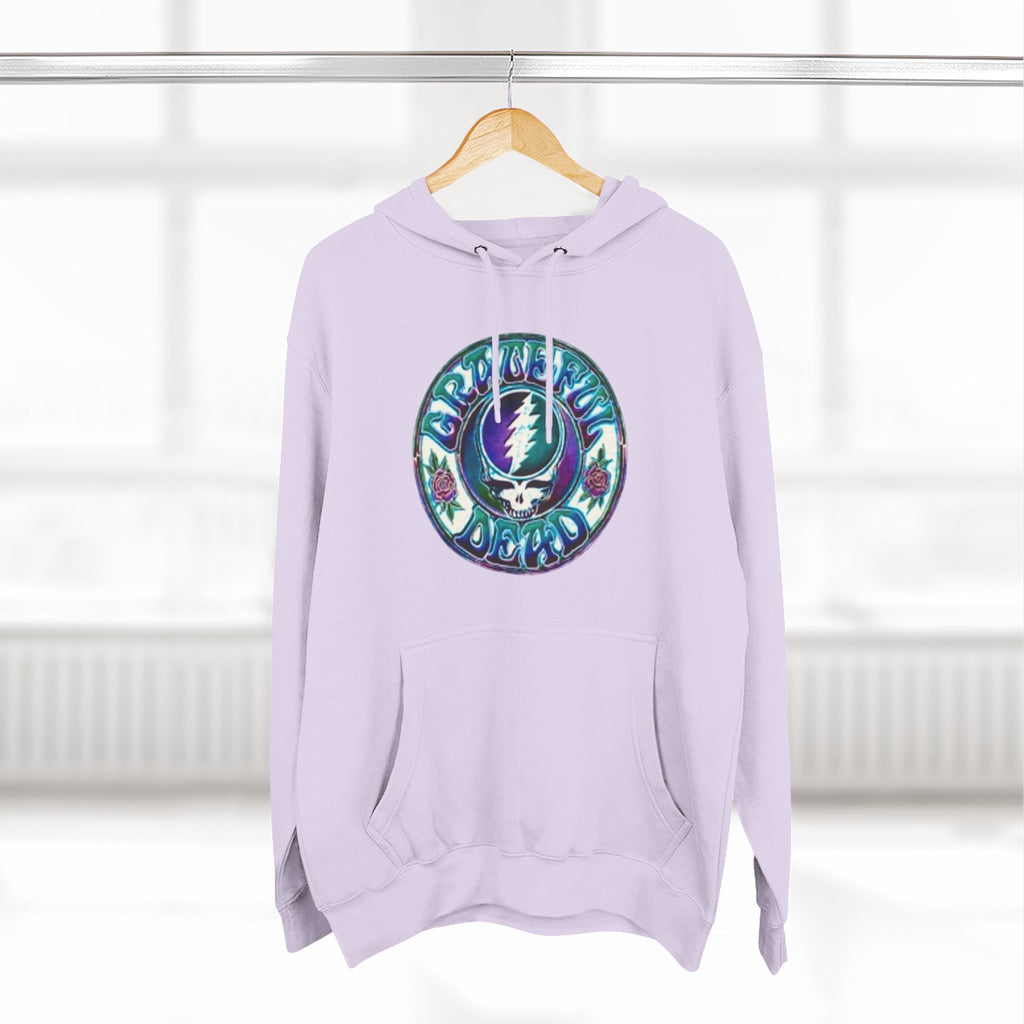 Grateful Dead Steal Your Face skull hoodie | Three-Panel Fleece Hoodie