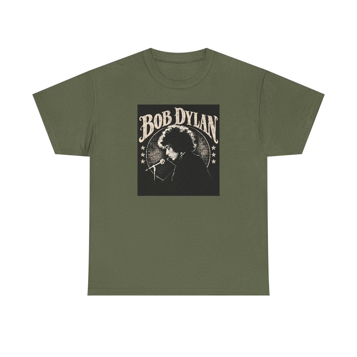 Bob Dylan Portrait Tee | Vintage Music Singer Graphic T-Shirt