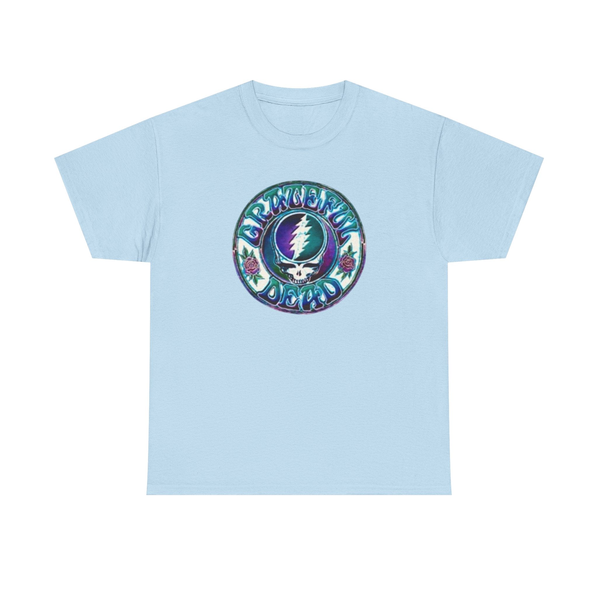 Grateful Dead Steal Your Face Circle Graphic Tee | Band Logo Shirt