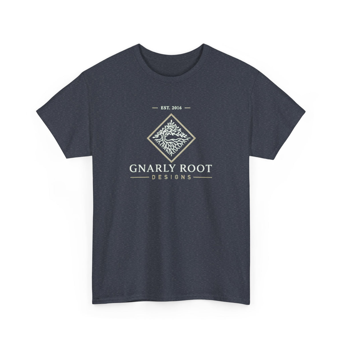 Gnarly Root logo tee | Graphic T-Shirt, botanical root illustration